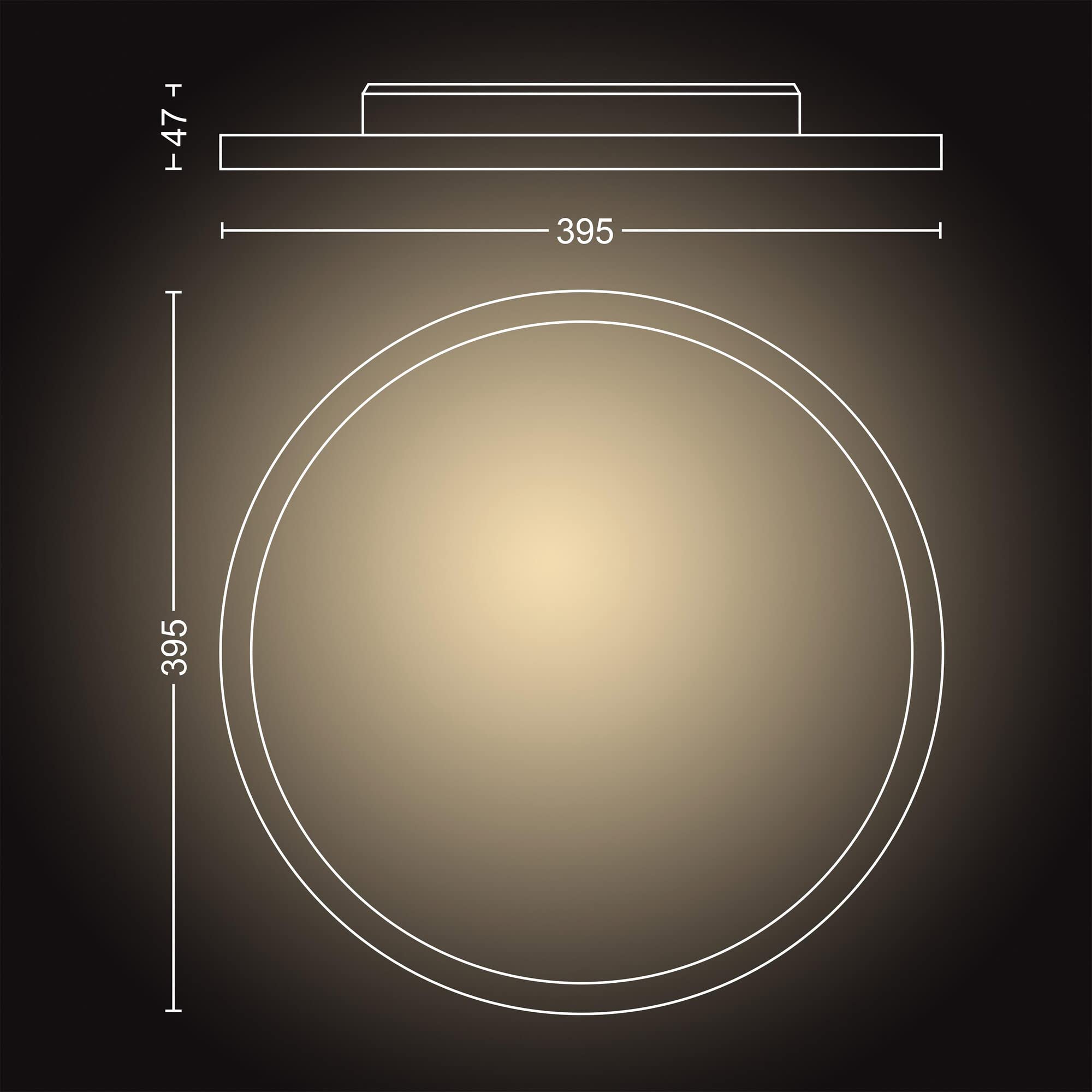 philips-hue-white-ambiance-aurelle-panneau-led-39-5-cm-28w-blanc-t-l-commande-in image 3