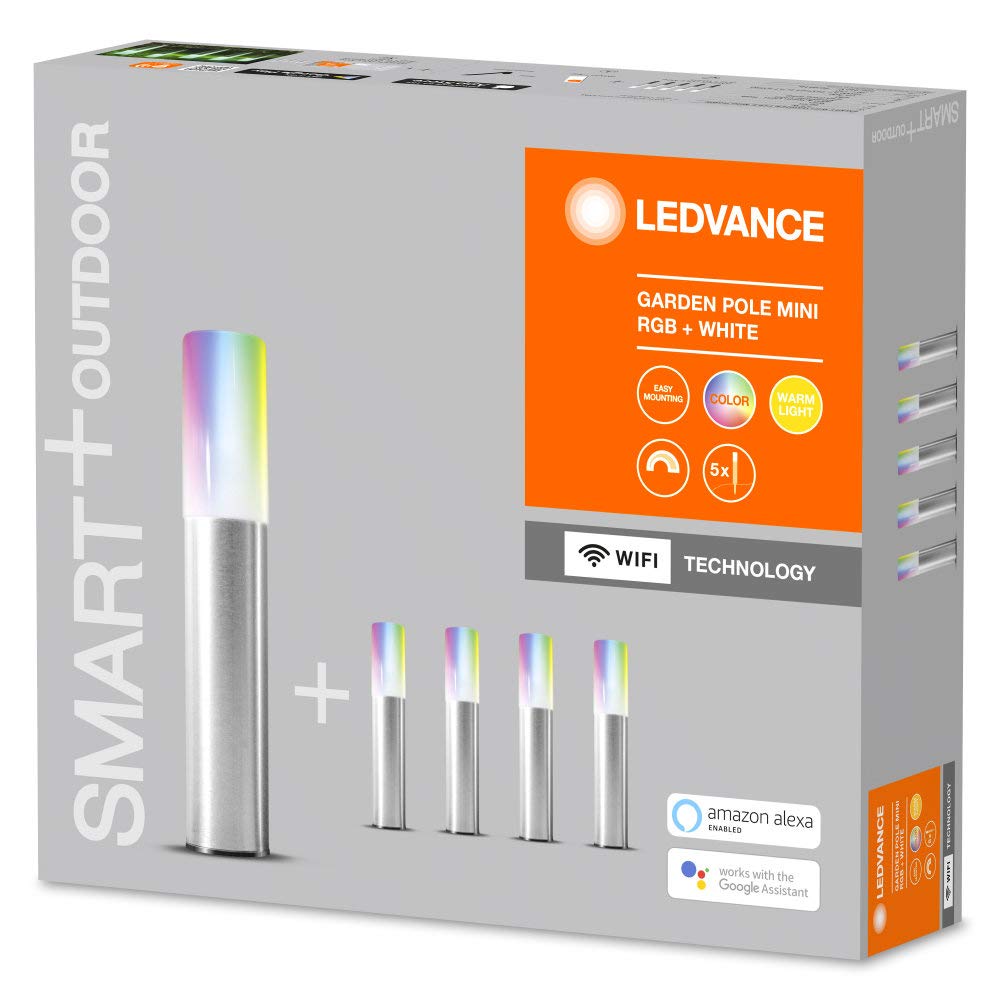 ledvance-smart-garden-wi-fi-pack-de-base-5-bornes-lumineuses-d-ext-rieur-led-rvb image 3