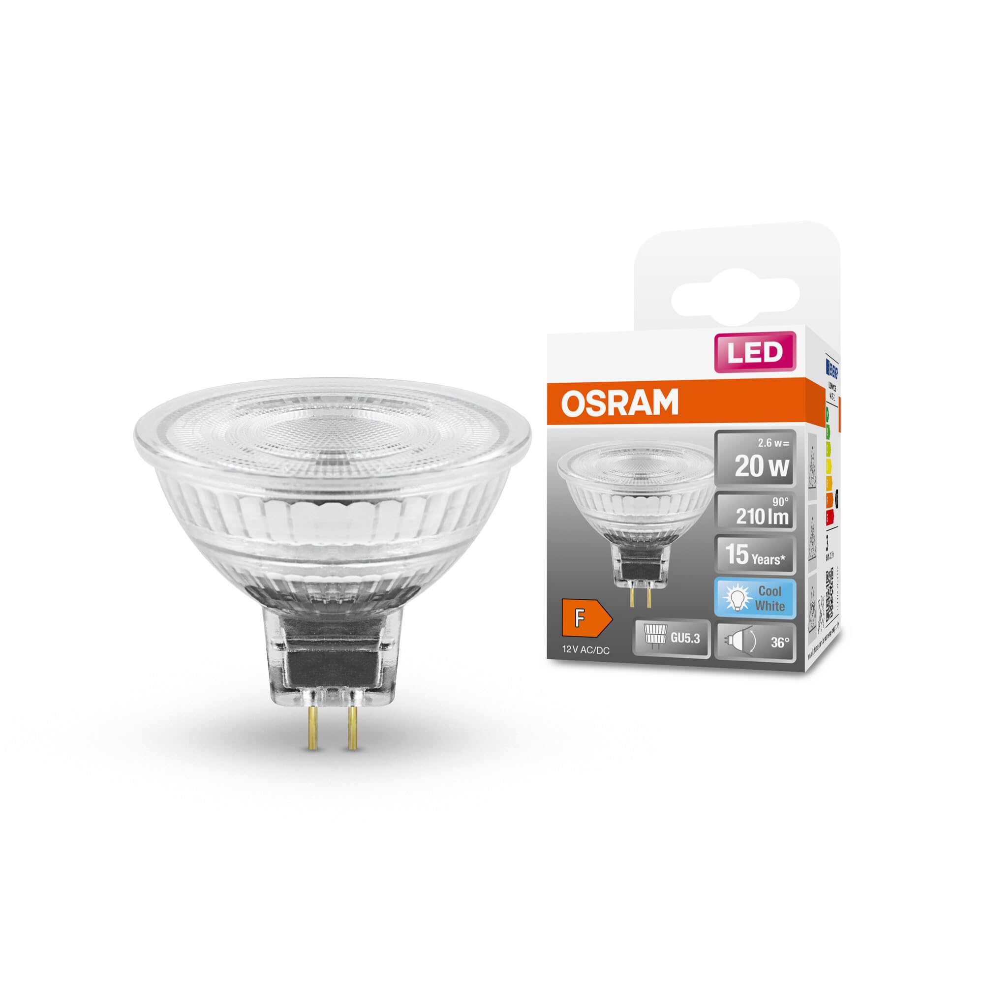 osram-led-star-reflector-gu5-3-mr16-ampoule-led-spot-345-lumens-blanc-chaud-2700 image 5