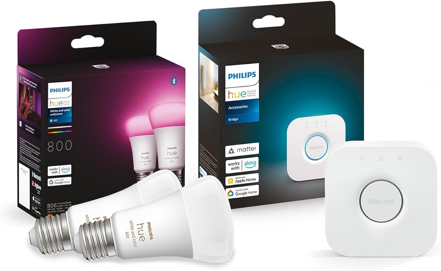 philips-hue-white-and-color-ambiance-kit-de-d-marrage-2-ampoules-led-connect-es- image 7