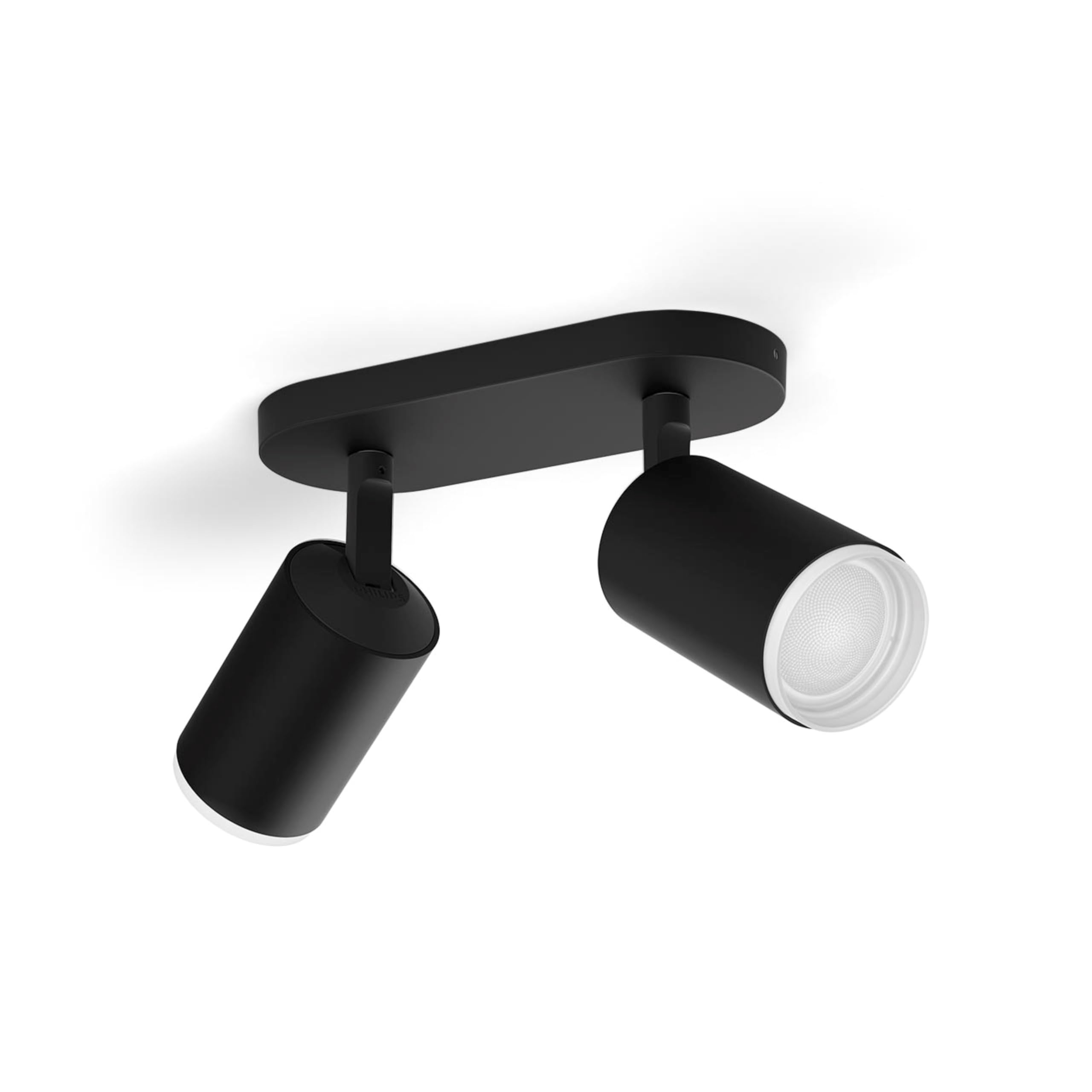 philips-hue-fugato-spot-double-plafonnier-white-color-ambiance-noir-2x350-lm-dim image 3