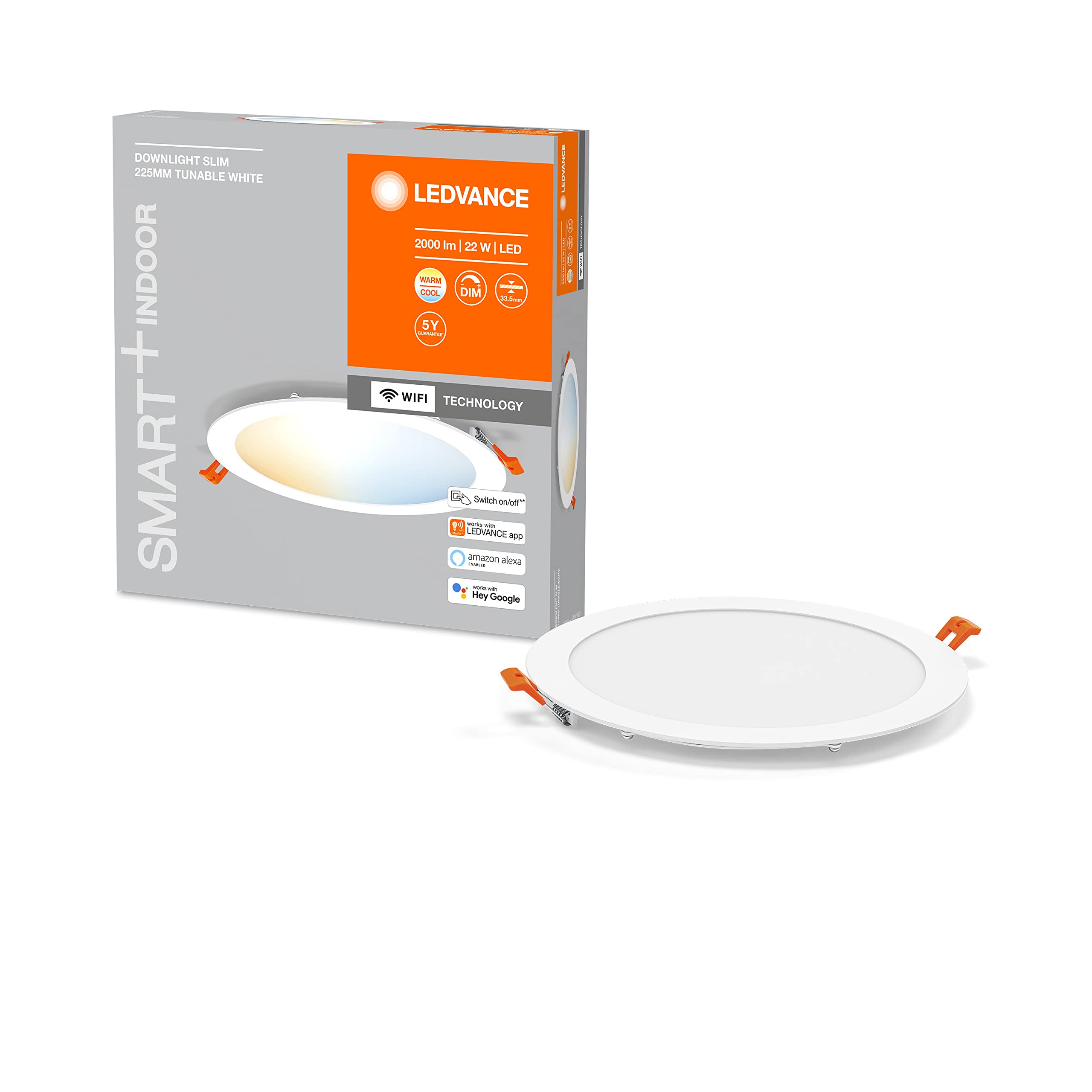 ledvance-smart-recess-slim-downlight-tw-22w-spot-encastr-connect-rond-22-5-cm-bl image 6