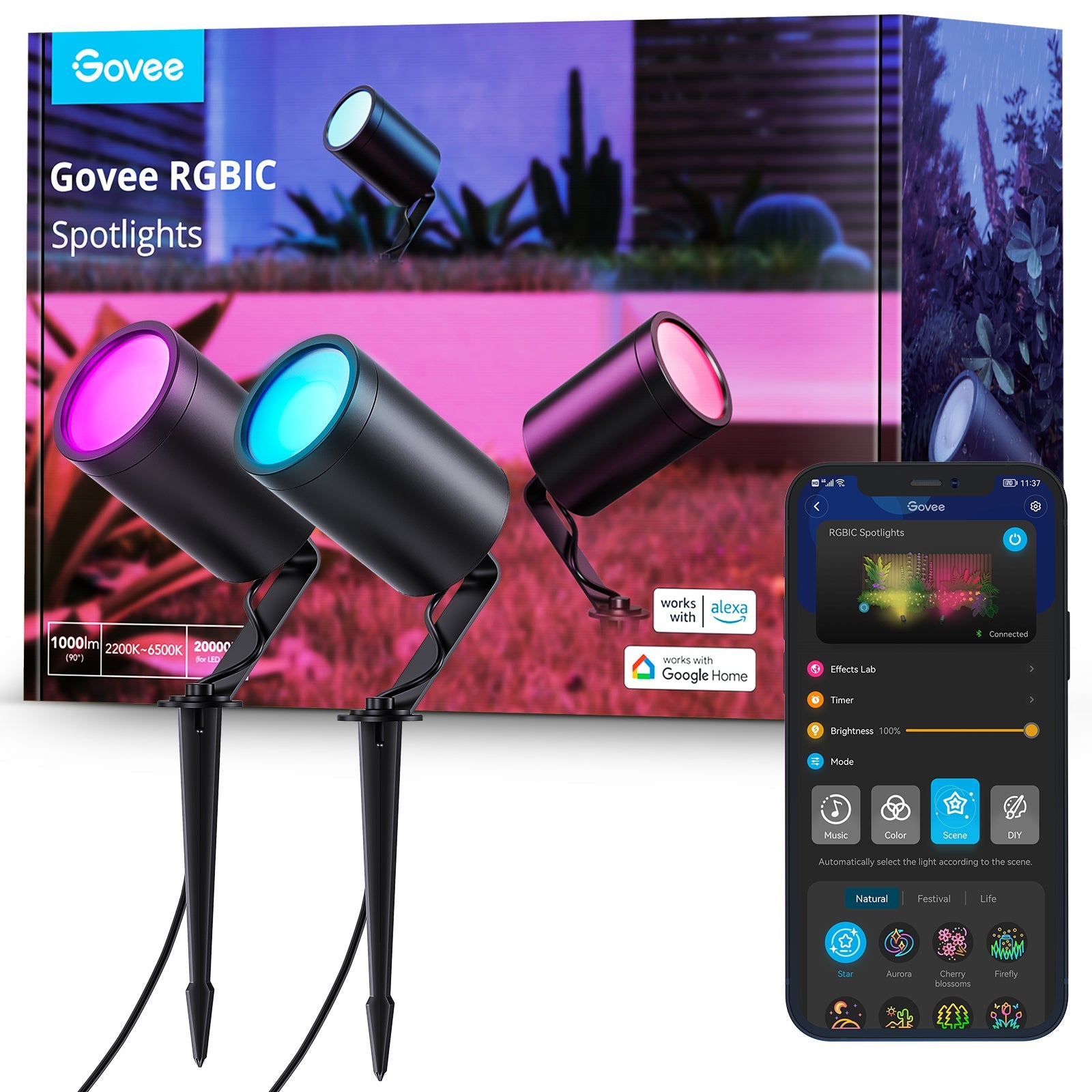 govee-outdoor-spot-lights-h7065-h7066-reconditionn-projecteurs-ext-rieurs-rgbic- image 4