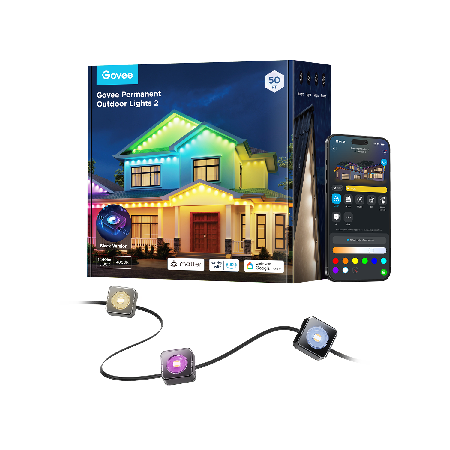 govee-extension-lights-pour-permanent-outdoor-lights-2-module-d-extension-led-ex image 4