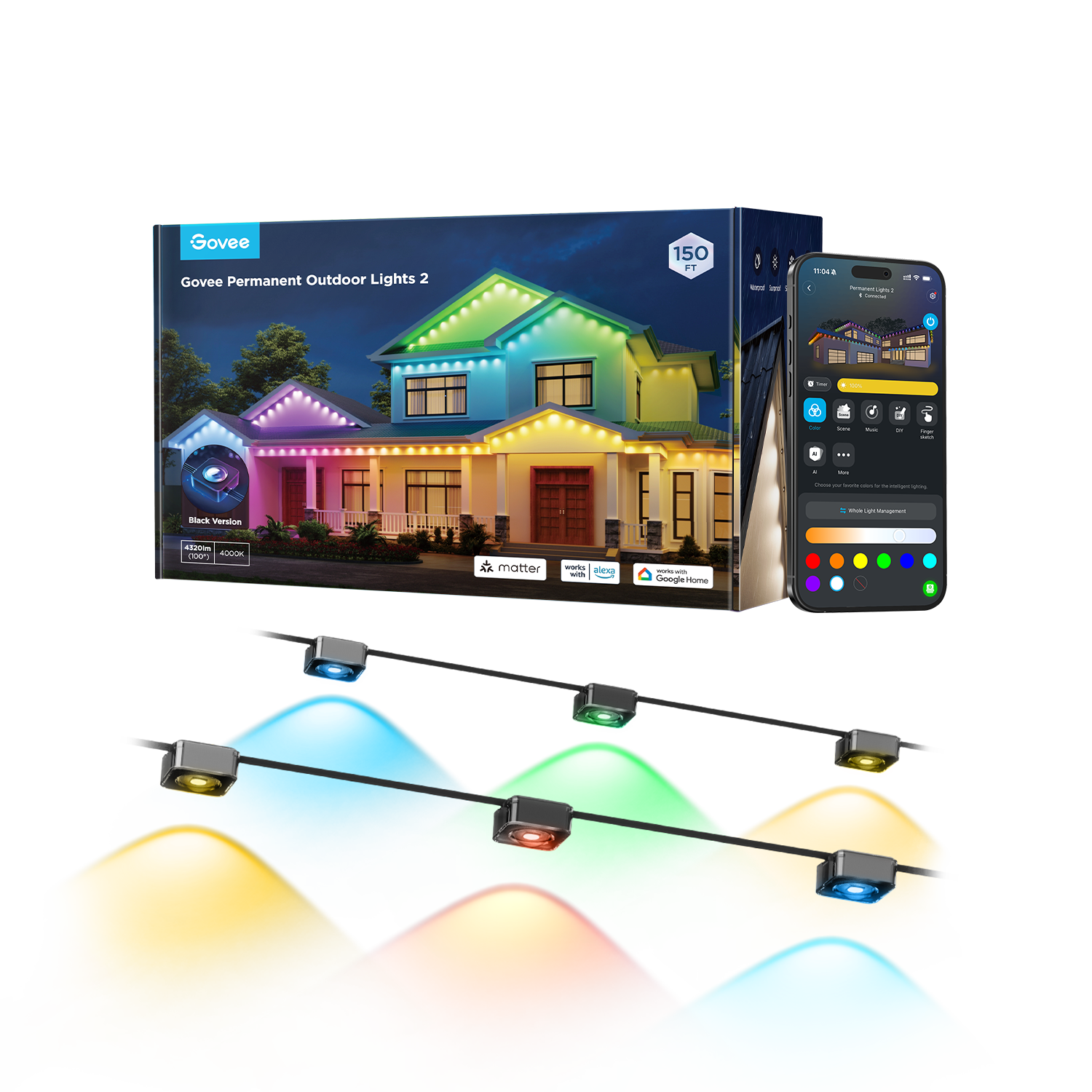 govee-extension-lights-pour-permanent-outdoor-lights-2-module-d-extension-led-ex image 6