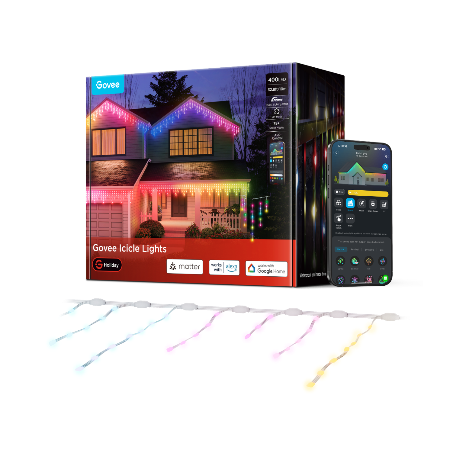 govee-icicle-lights-guirlande-gla-ons-led-ext-rieure-intelligente-16m-couleurs-6 image 1