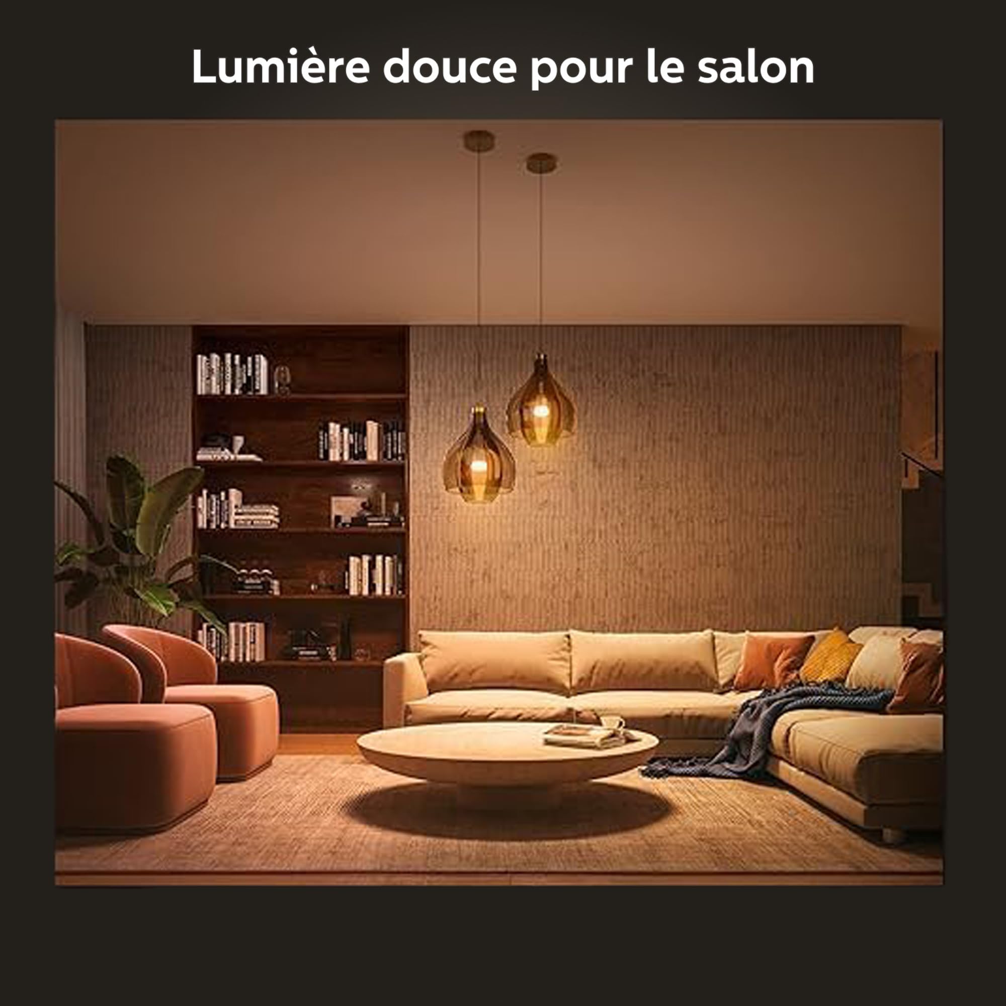 philips-hue-white-filament-flamme-e14-pack-de-2-ampoules-led-connect-es-dimmable image 3