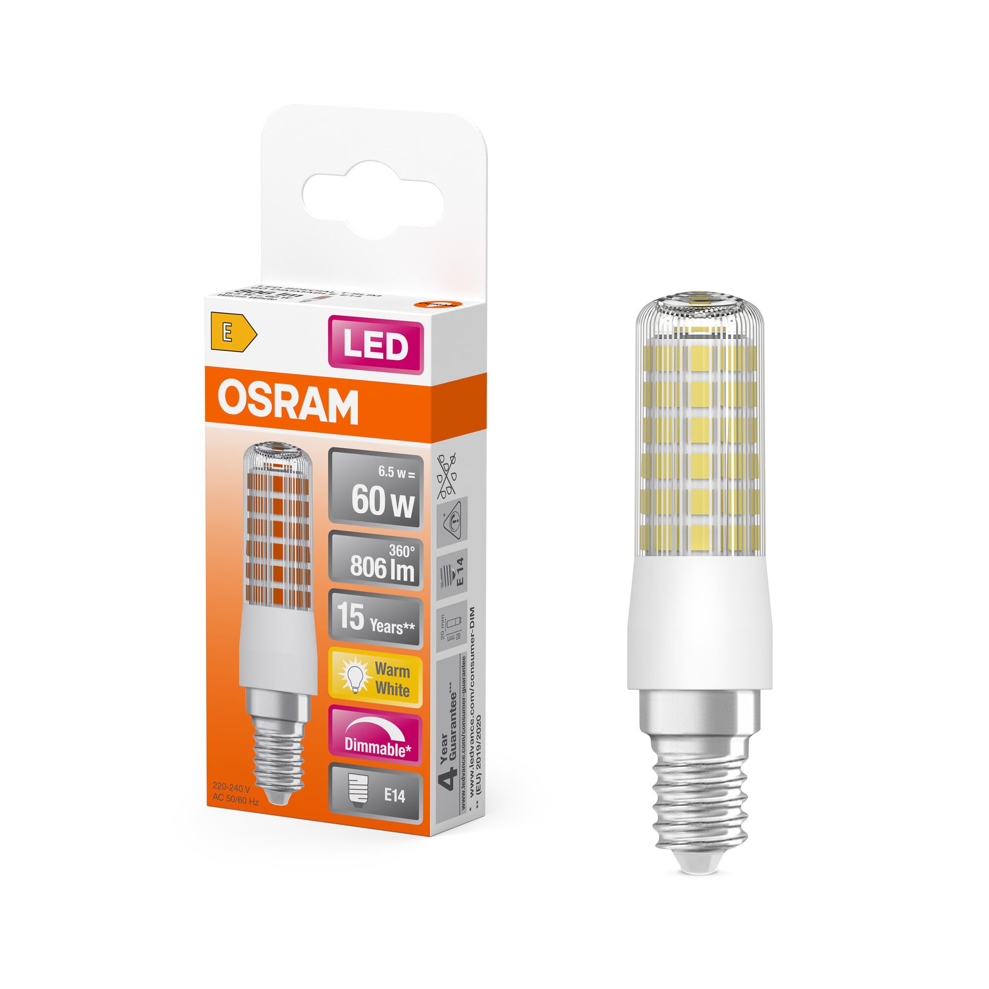 osram-led-superstar-special-t-slim-ampoule-led-sp-ciale-dimmable-e14-blanc-chaud image 1