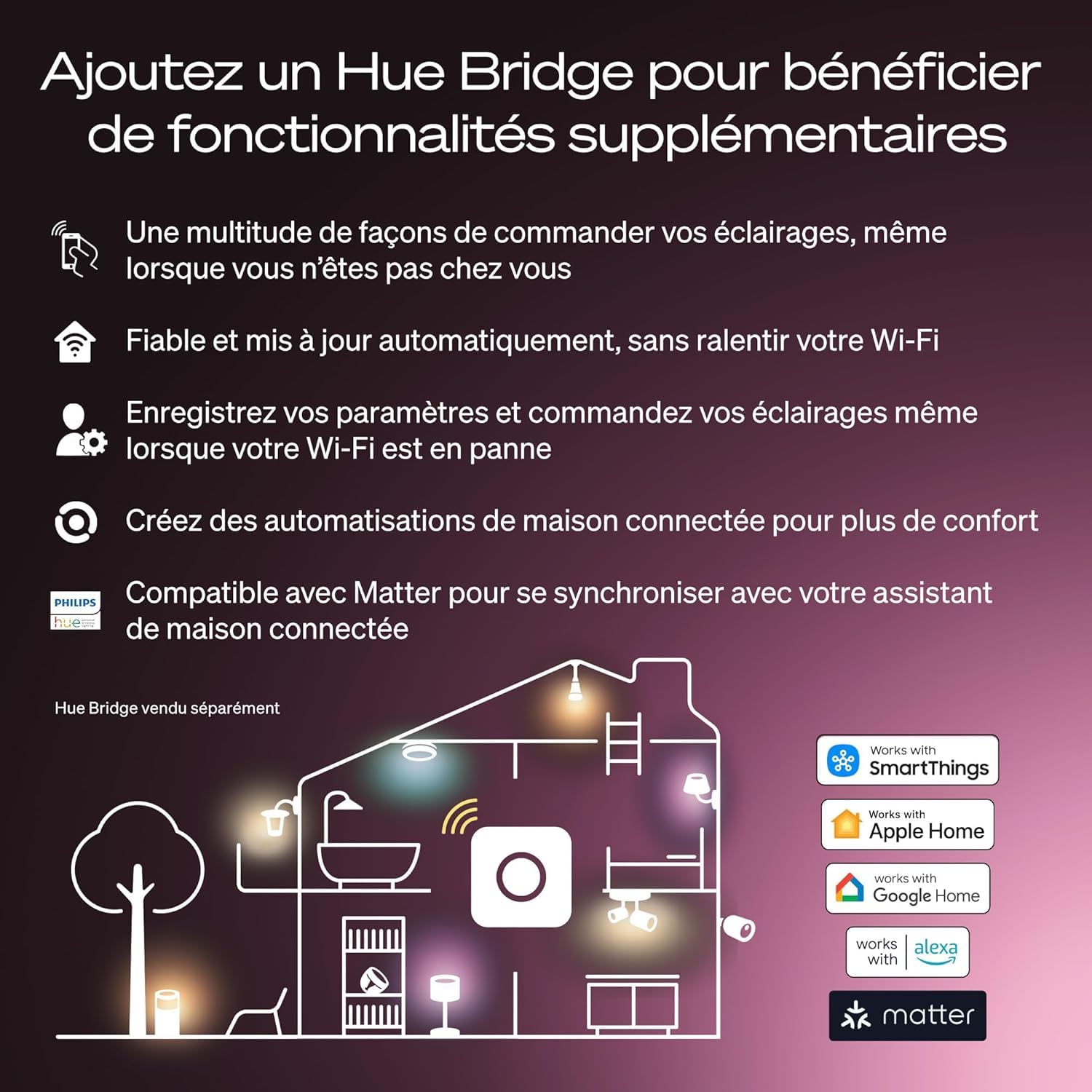 philips-hue-ampoule-connect-e-led-a60-e27-white-2700-k-9-5-w-1100-lm-variateur-u image 4