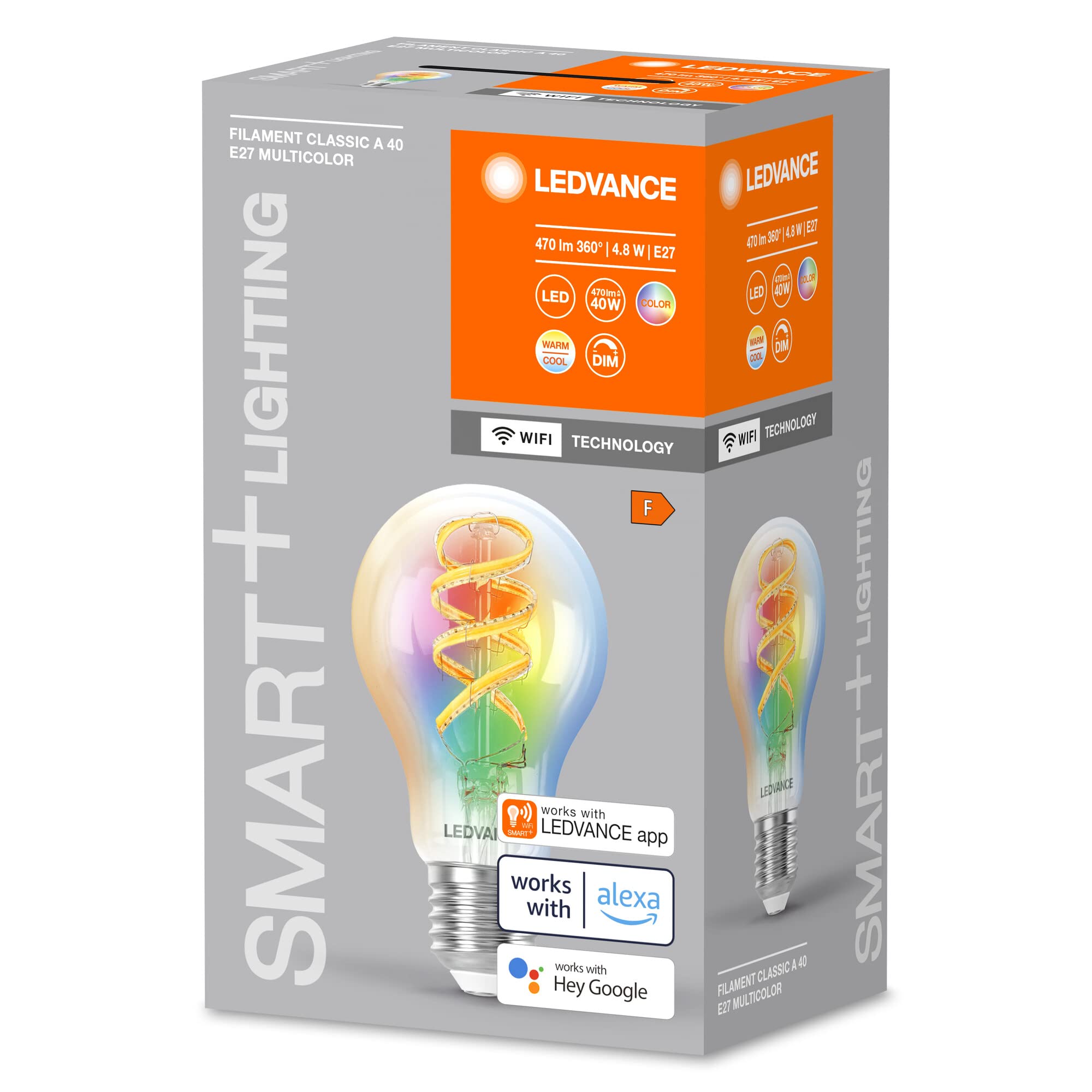 ledvance-smart-wifi-ampoule-led-connect-e-transparente-e27-4-8w-470lm-rgb-multic image 5
