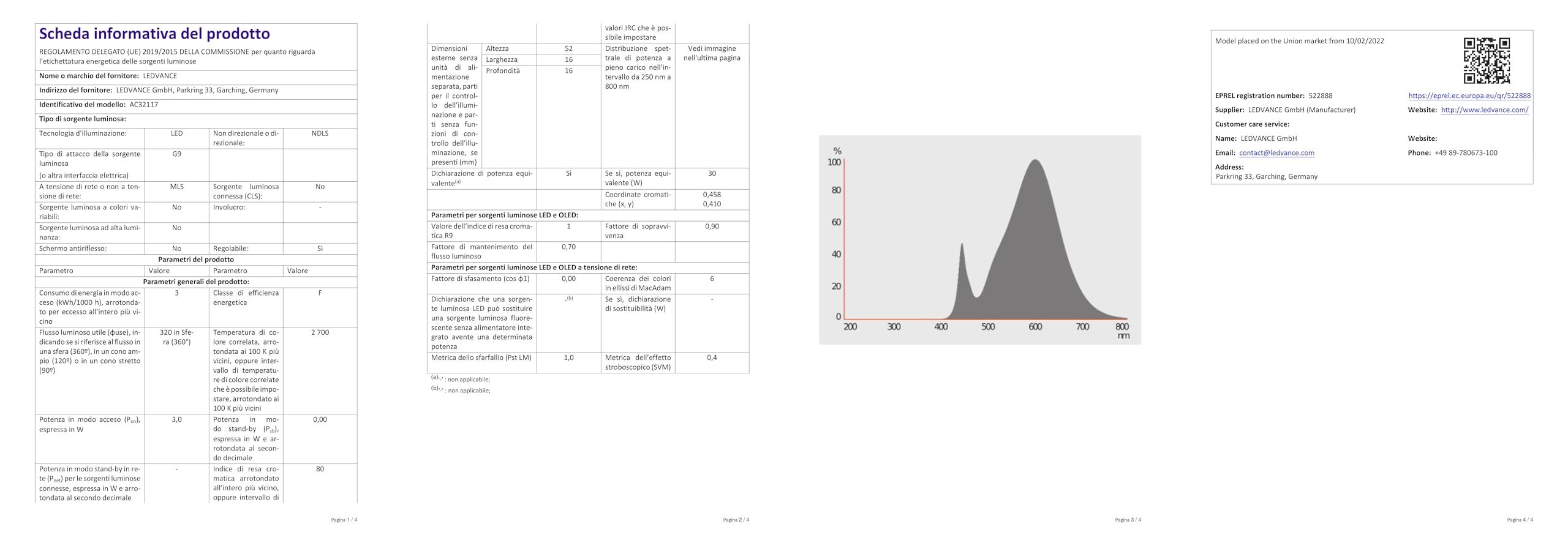 ledvance-osram-led-pin-g9-dimmable-2700k-blanc-chaud-350-lumens-verre-clair-ampo image 7