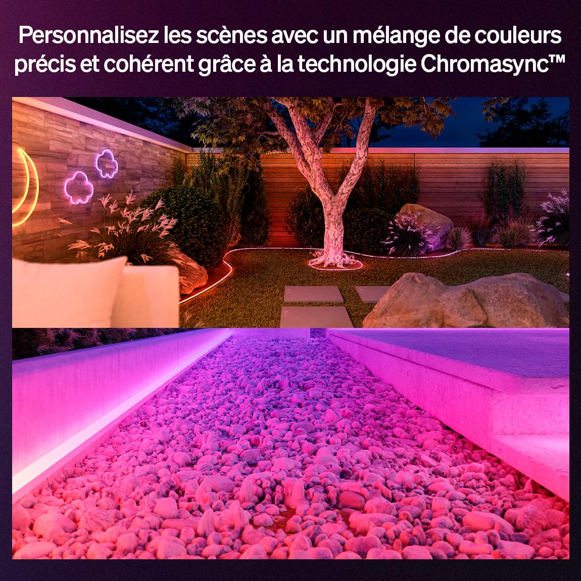 philips-hue-n-on-ruban-led-ext-rieur-5m-1100-lm-chromasync-flexible-et-courbable image 4