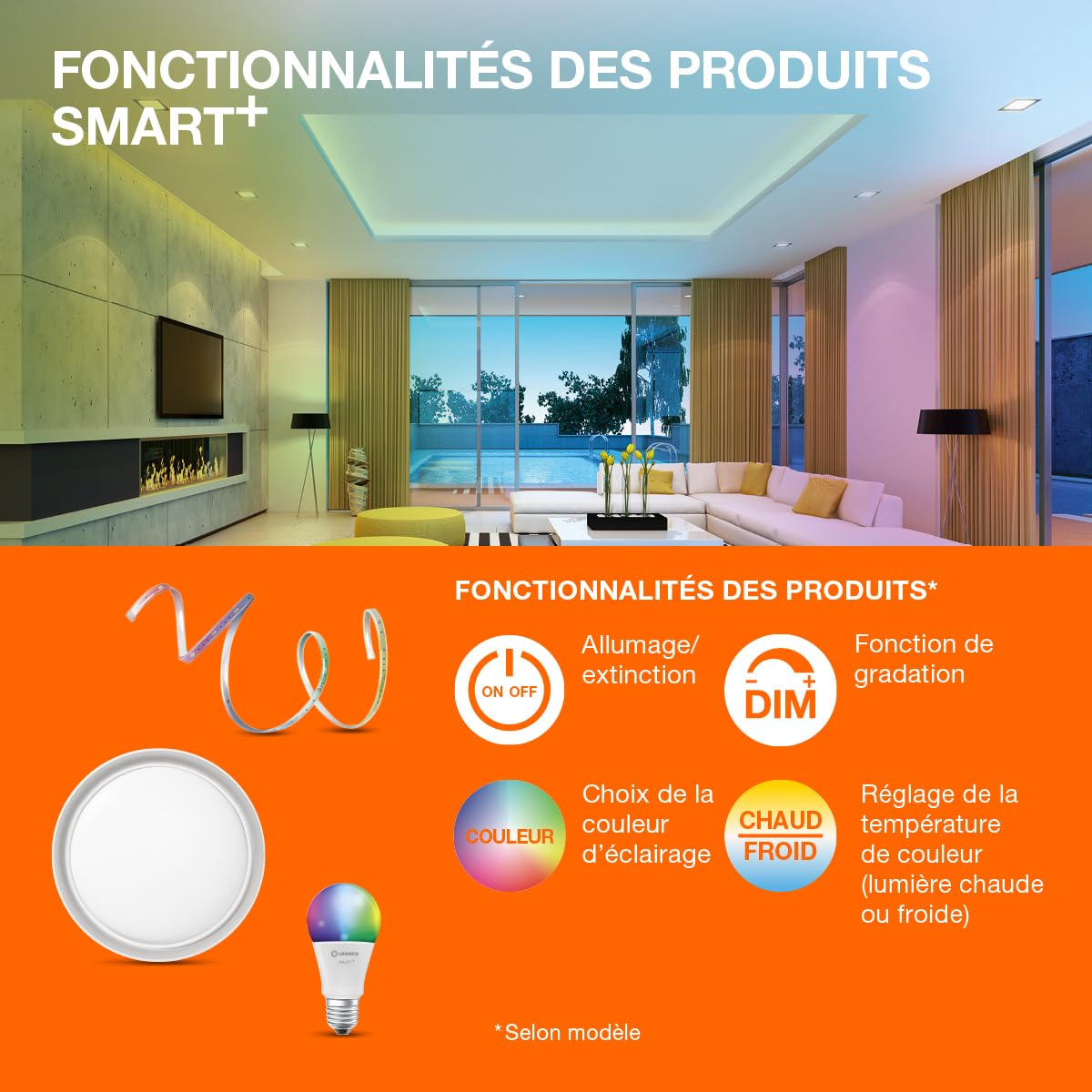ledvance-smart-planon-plus-plafonnier-led-wifi-rgb-blanc-tunable-3000-6500k image 8