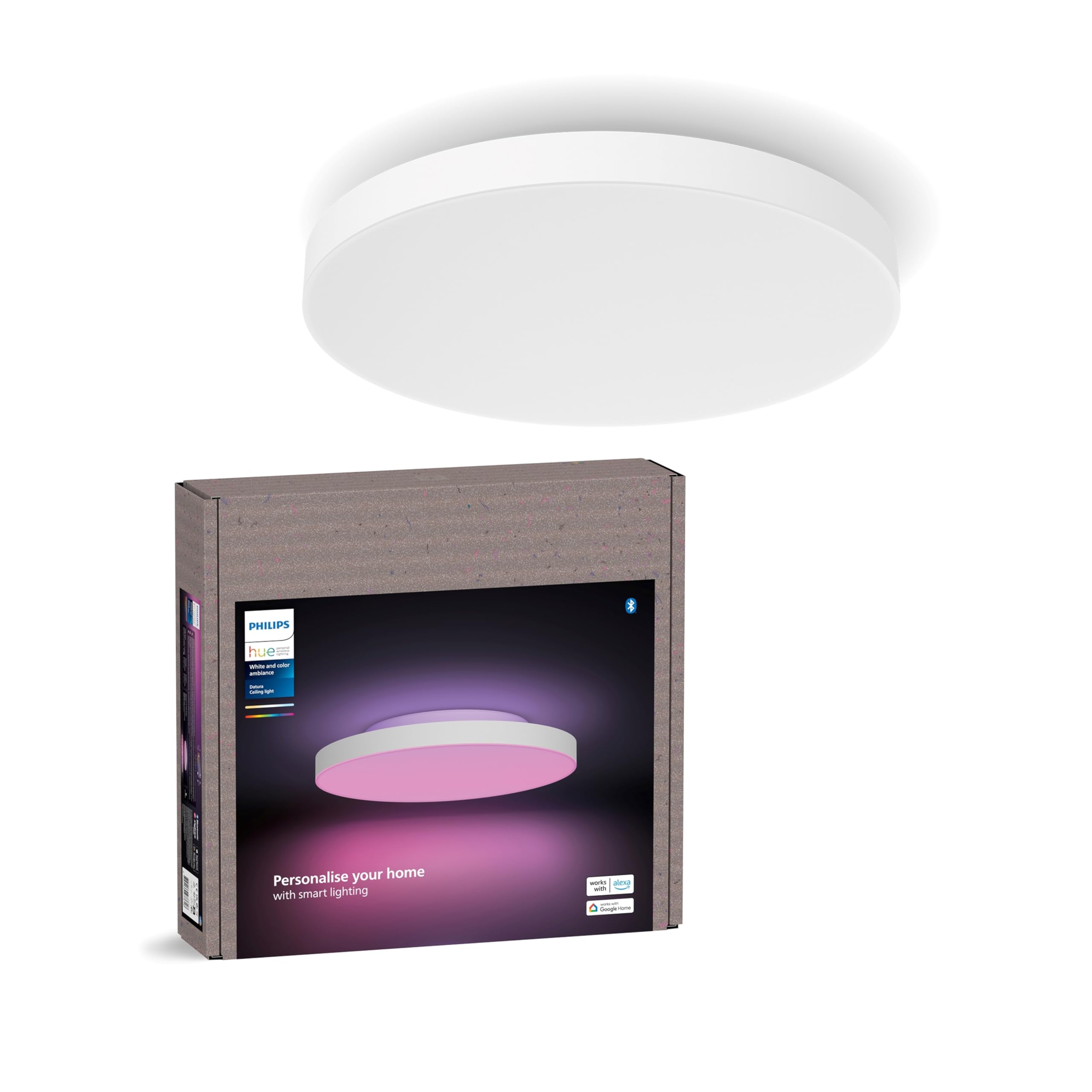 philips-hue-datura-plafonnier-led-connect-sans-cadre-57-4-x-57-4-cm-blanc-et-cou image 1