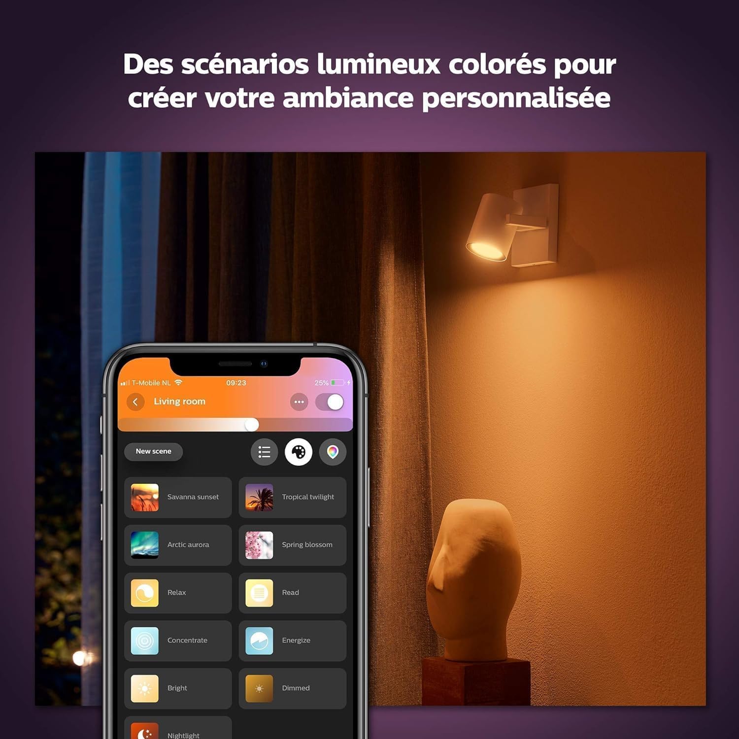 philips-hue-white-color-ambiance-spot-argenta-gu10-connect-bluetooth-compatible- image 4