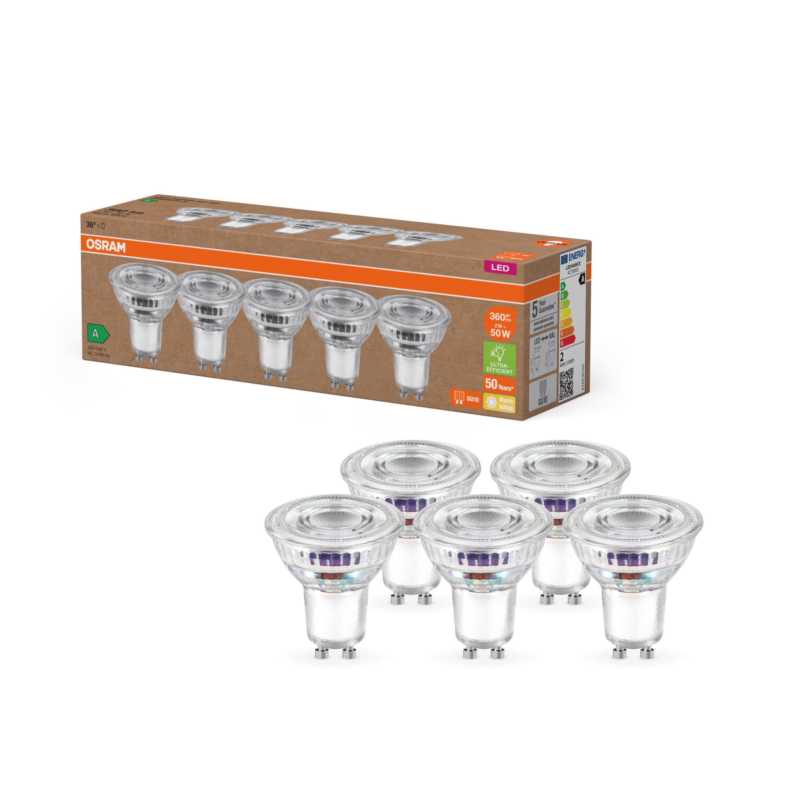 osram-led-par16-tr-s-efficace-classe-a-ampoules-reflecteur-4-w-rempla-ant-60-w-j image 6