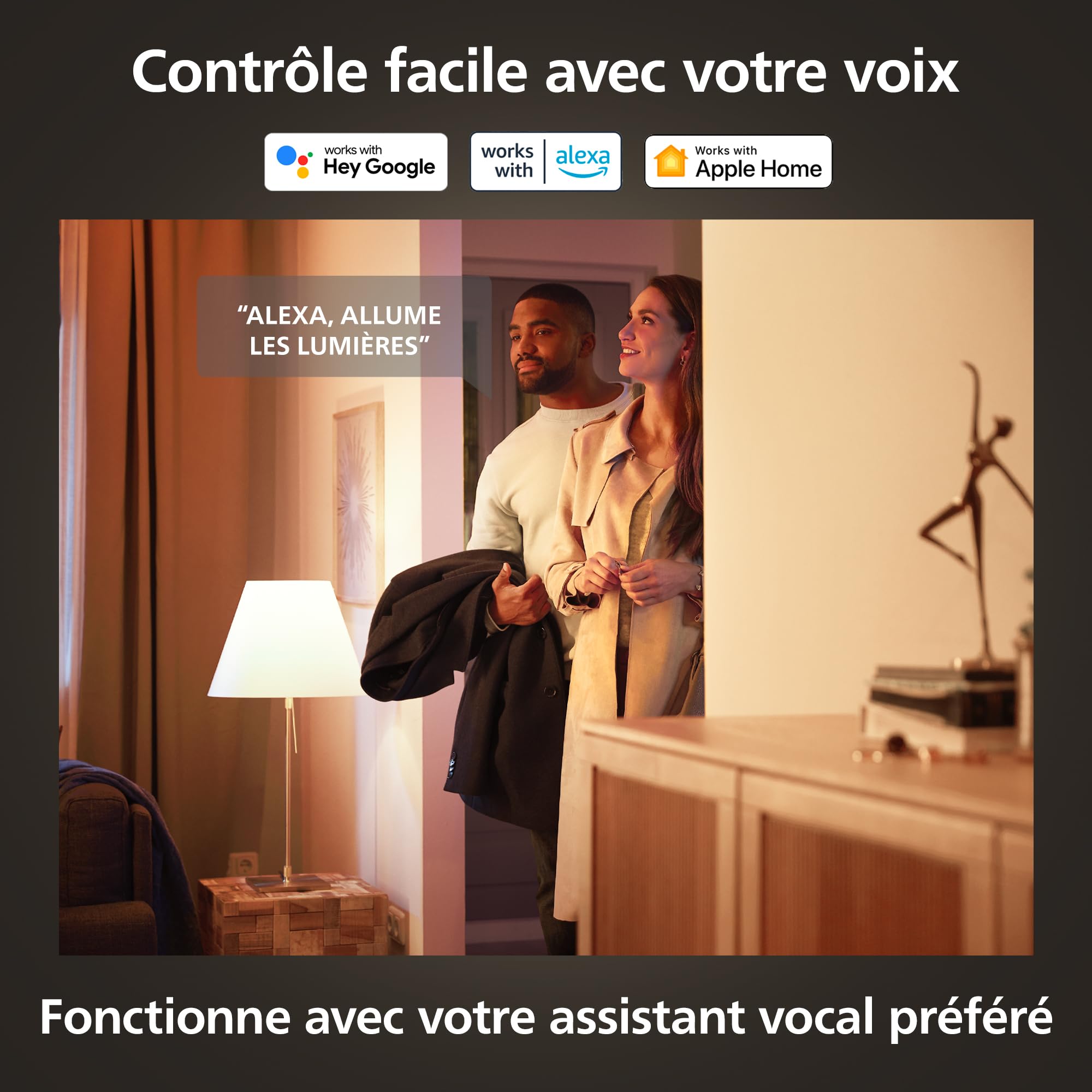 philips-hue-white-lot-de-2-ampoules-connect-es-gu10-blanc-doux-bluetooth-400-lum image 7