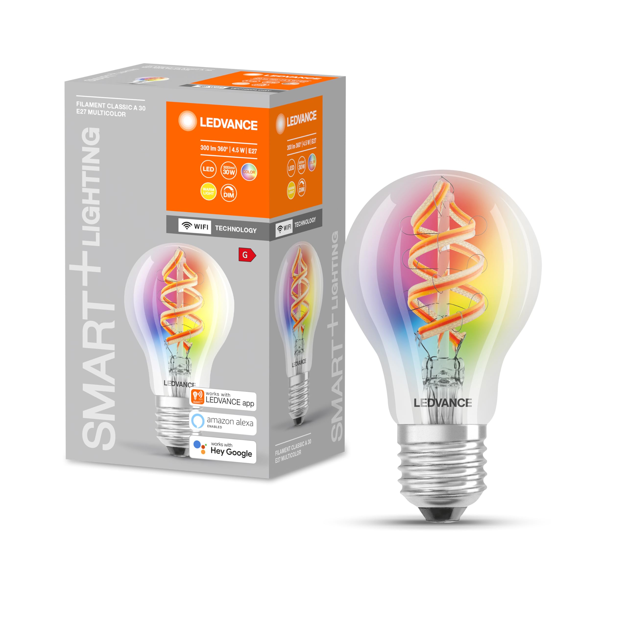 ledvance-smart-wifi-ampoule-led-connect-e-transparente-e27-4-8w-470lm-rgb-multic image 8