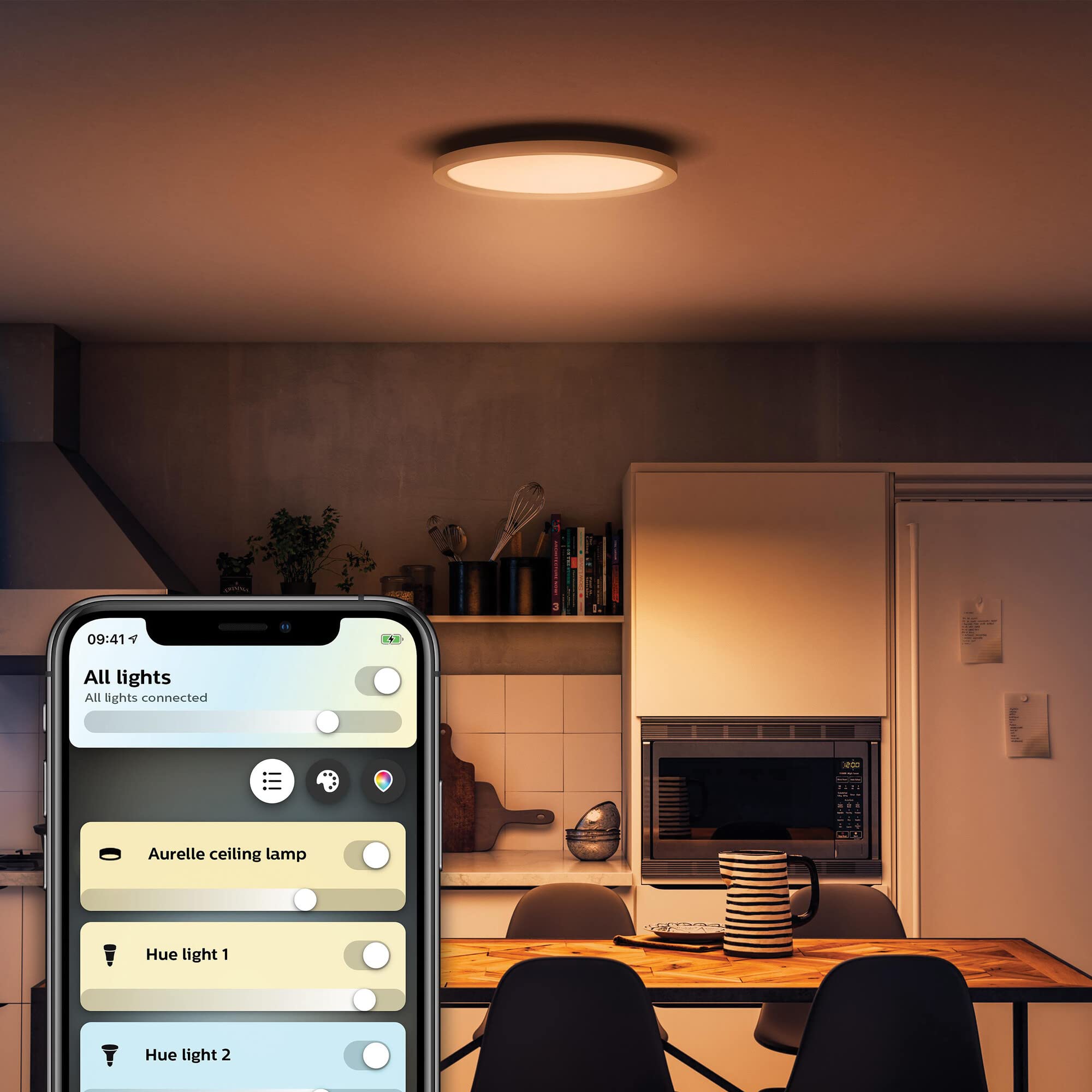 philips-hue-white-ambiance-aurelle-panneau-led-39-5-cm-28w-blanc-t-l-commande-in image 7