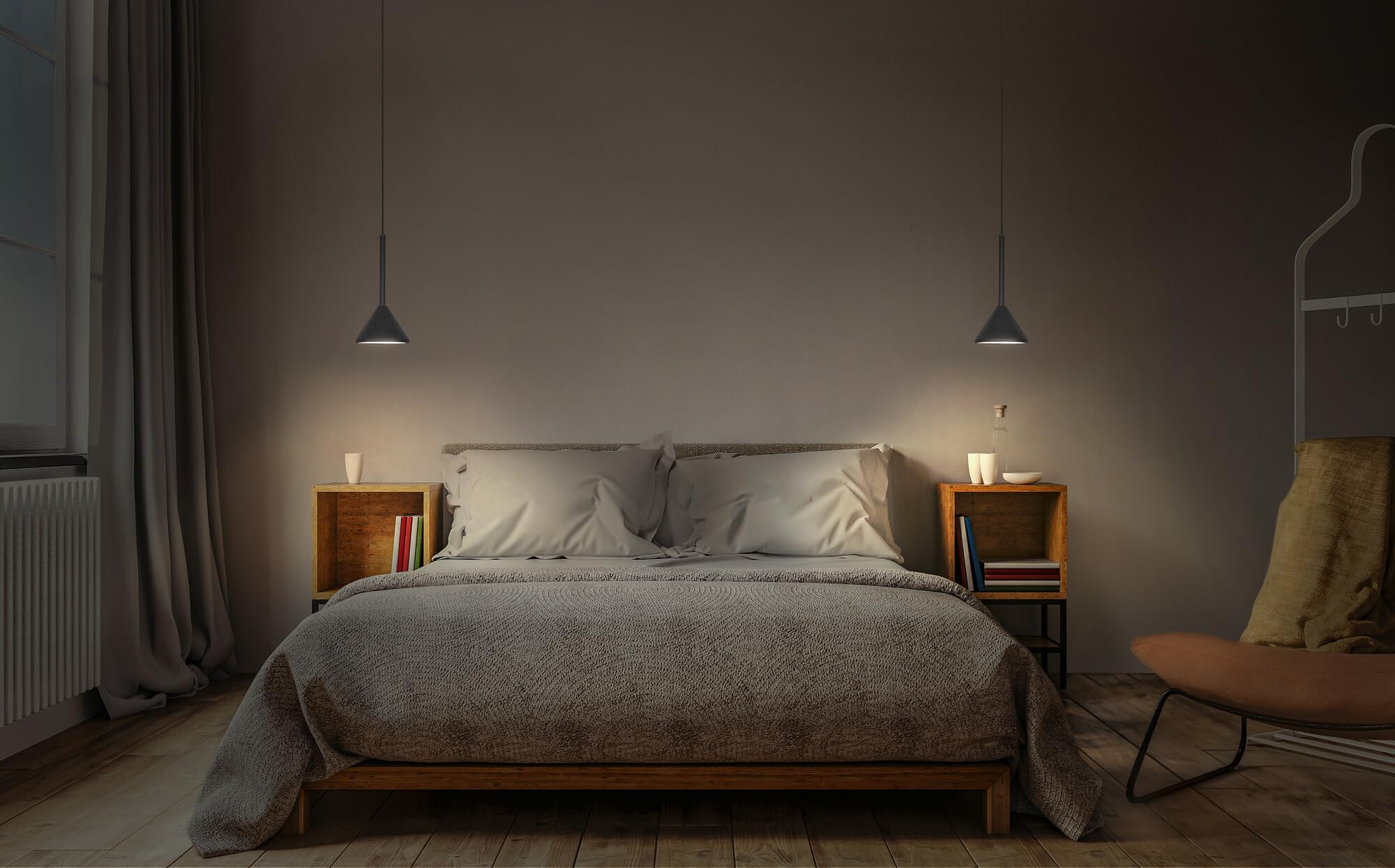ledvance-decor-fuji-suspension-1-x-pendule-13w-3000k-noir-luminaire-d-coratif-su image 3