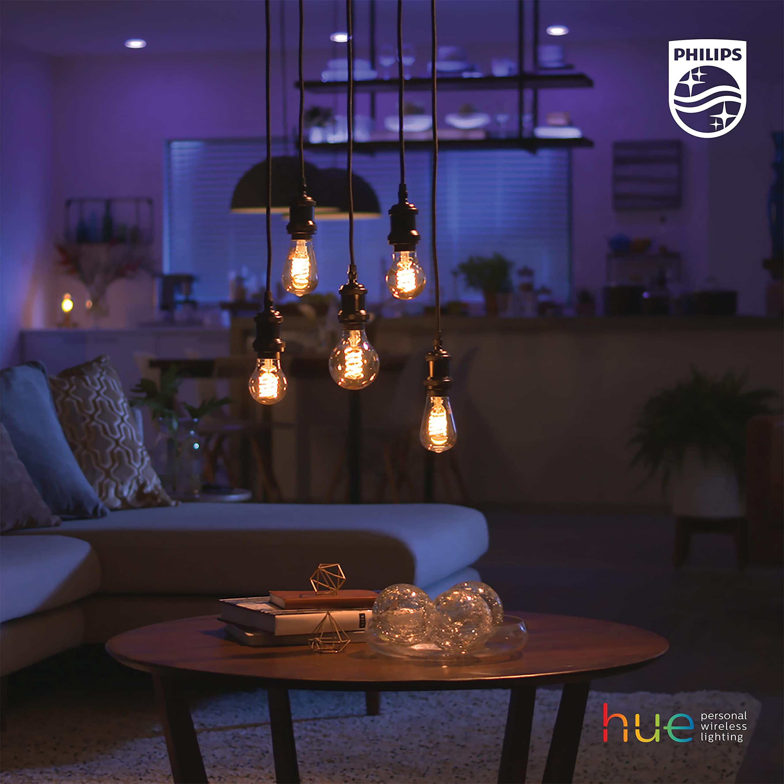 philips-hue-white-filament-pack-avantag-e27-2-ampoules-connect-es-filament-blanc image 5