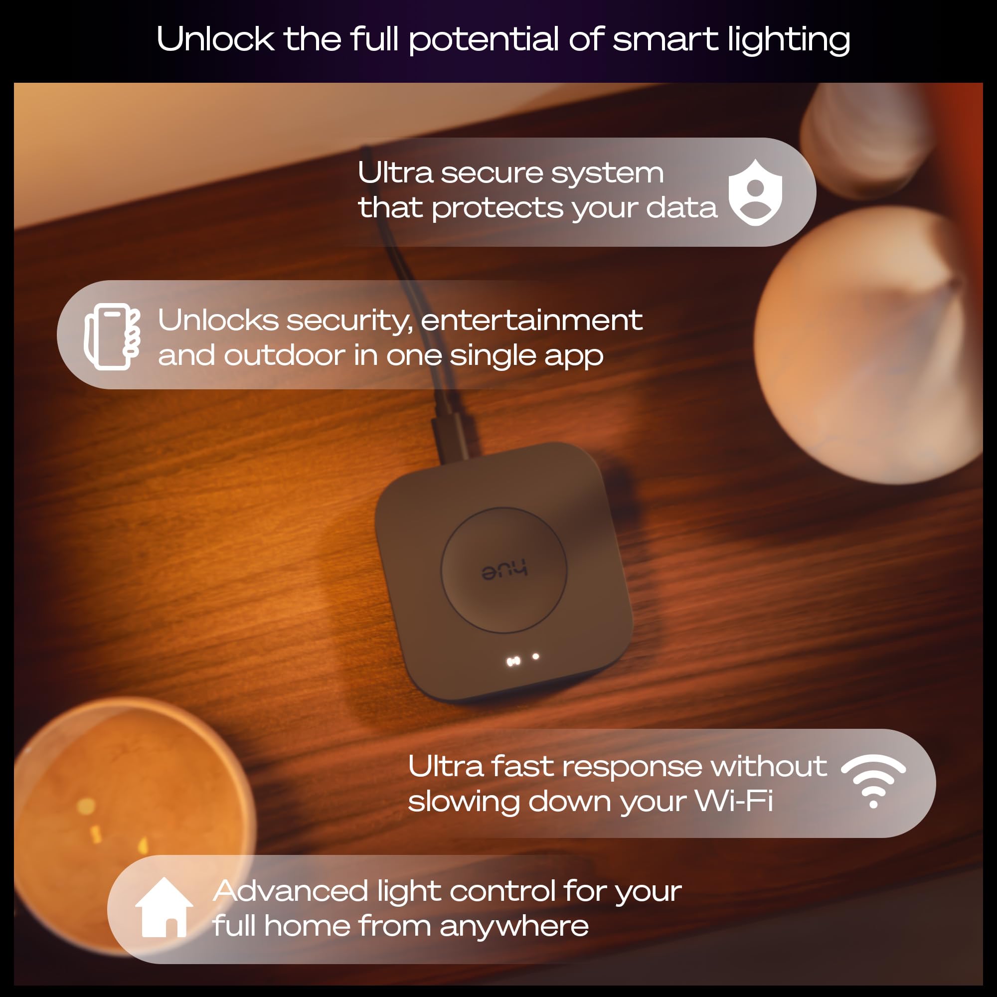 philips-hue-starter-kit-hue-bridge-pro-sans-fil-4-downlights-minces-5-6-pouces-b image 5