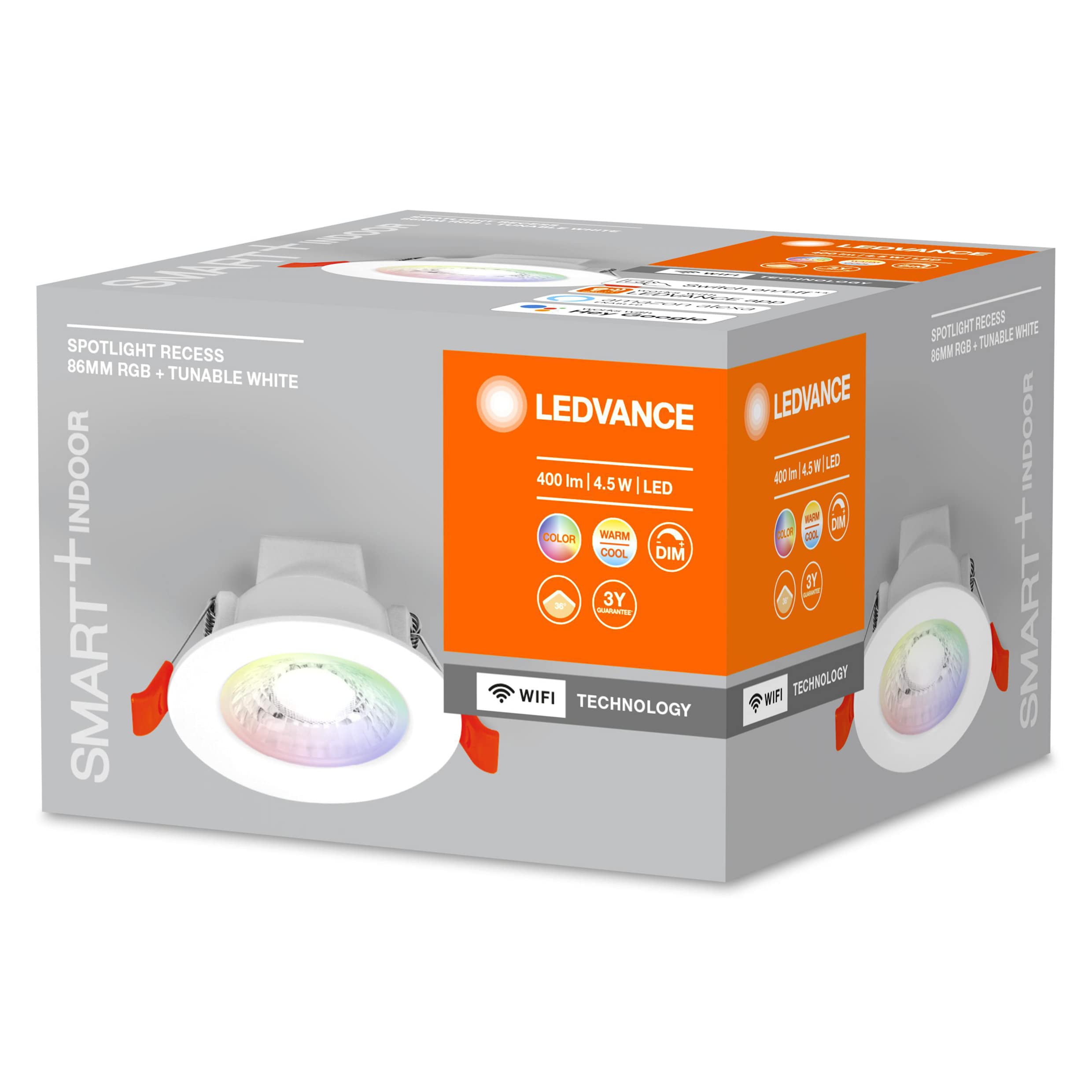 ledvance-smart-wifi-led-spot-integrated-8-6-cm-spot-encastr-connect-dimmable-rgb image 6