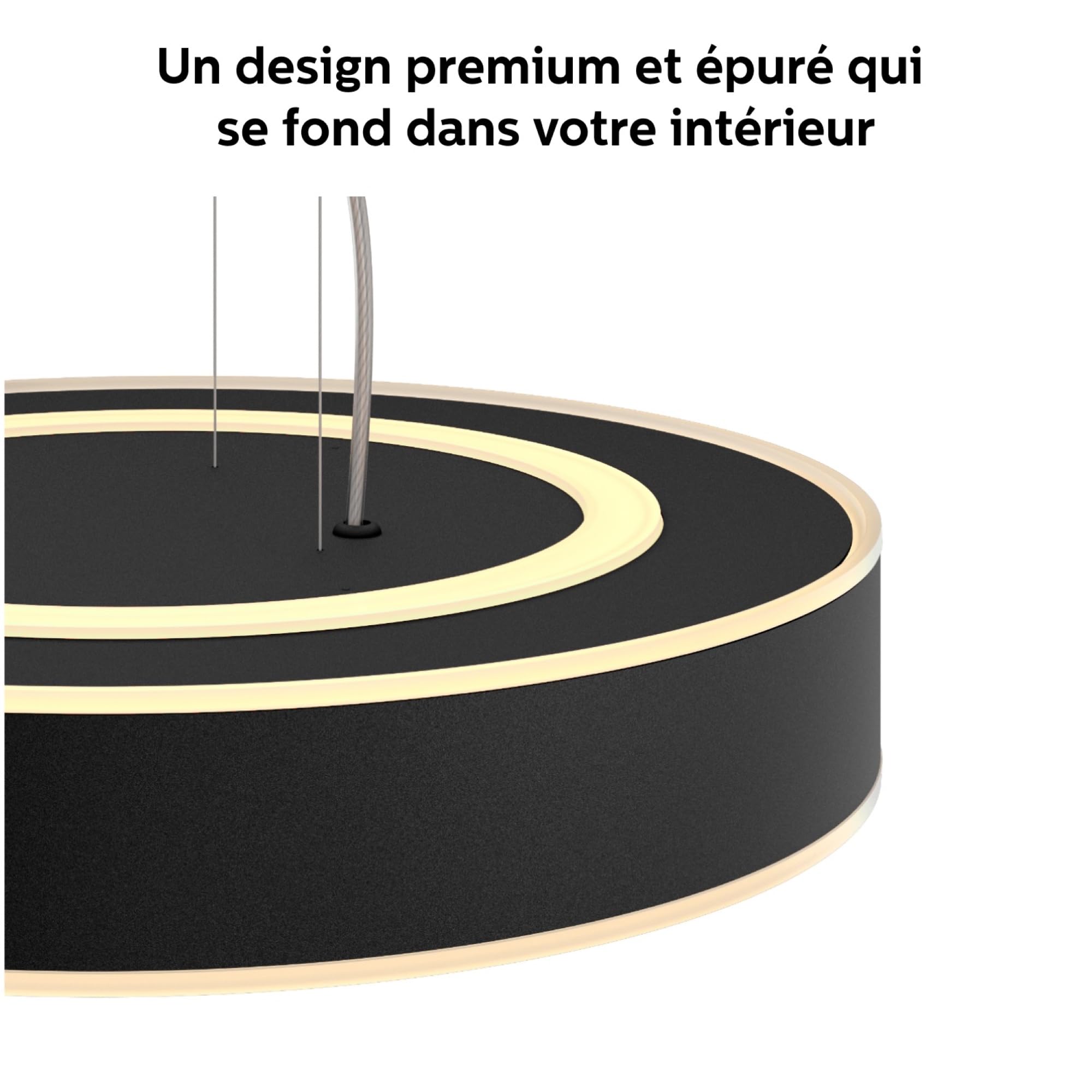 philips-hue-white-ambiance-suspension-enrave-noire-compatible-bluetooth-blanc-tu image 3