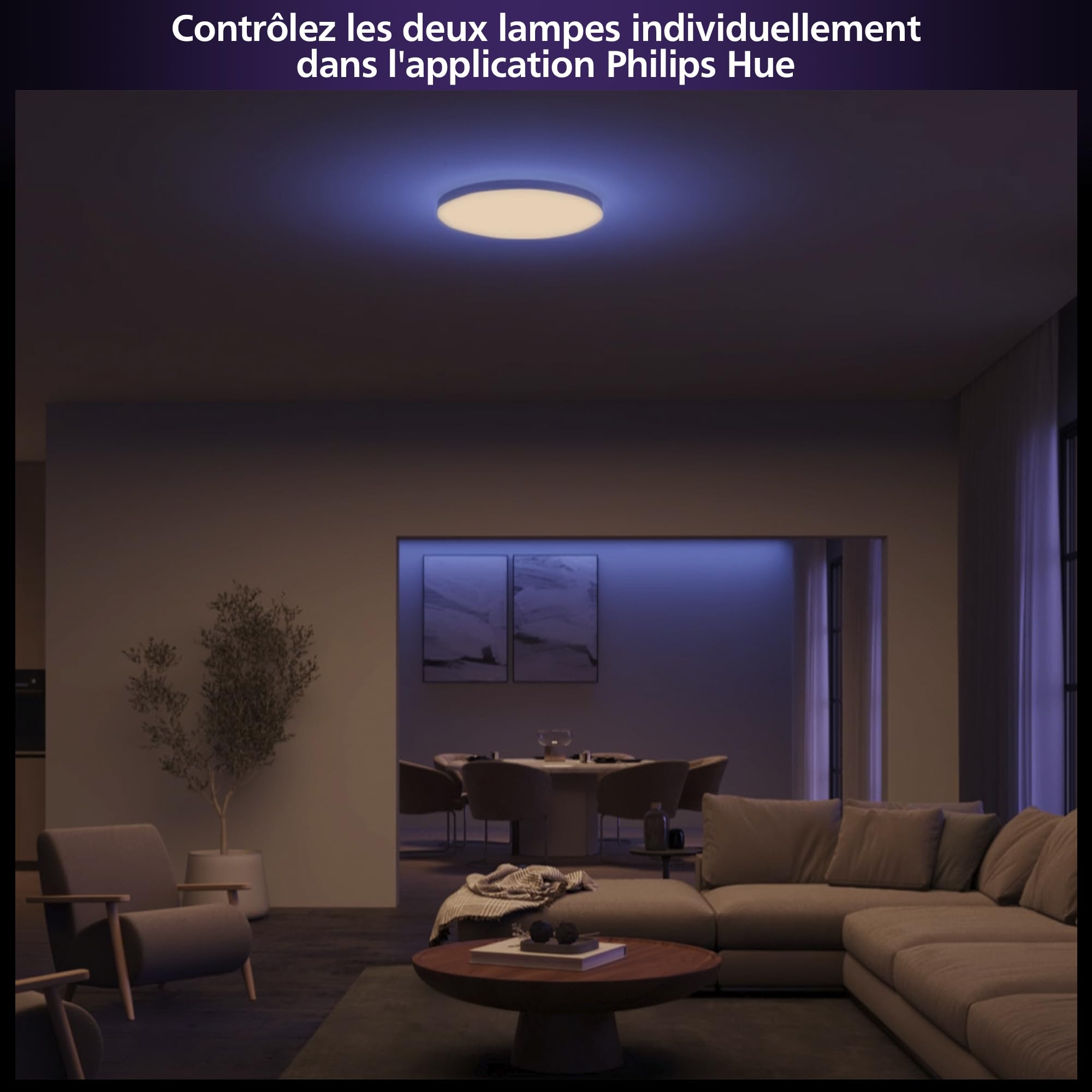 philips-hue-datura-plafonnier-led-connect-sans-cadre-57-4-x-57-4-cm-blanc-et-cou image 4