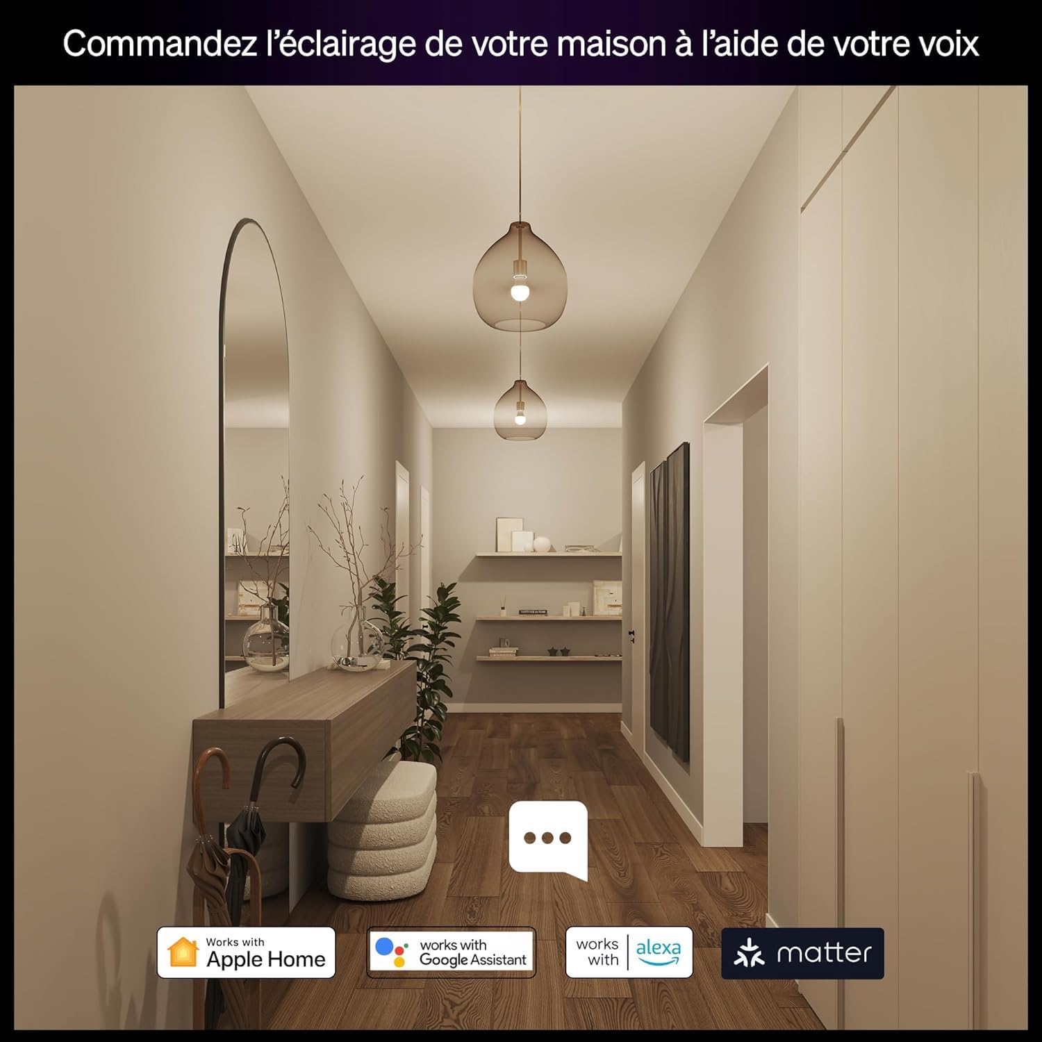 philips-hue-essential-kit-de-d-marrage-hue-bridge-4-ampoules-connect-es-e27-whit image 5
