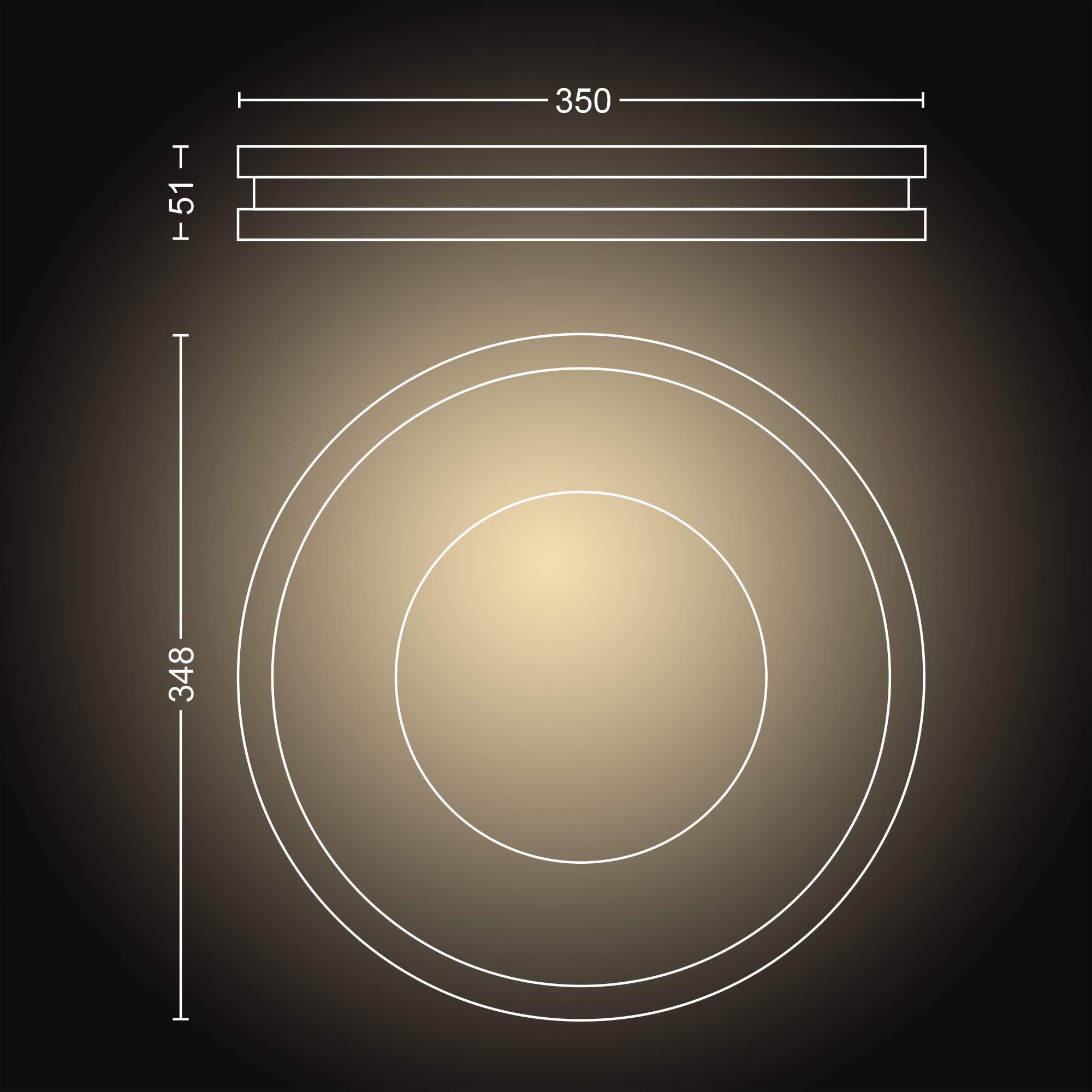 philips-hue-white-ambiance-being-plafonnier-led-connect-32-w-blanc-lumi-re-chaud image 6