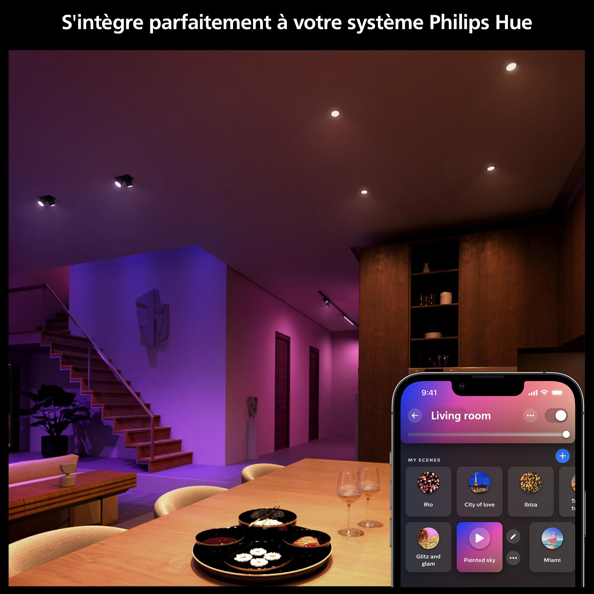 philips-hue-white-and-color-ambiance-ampoule-connect-e-mr16-gu5-3-12-v-bluetooth image 5
