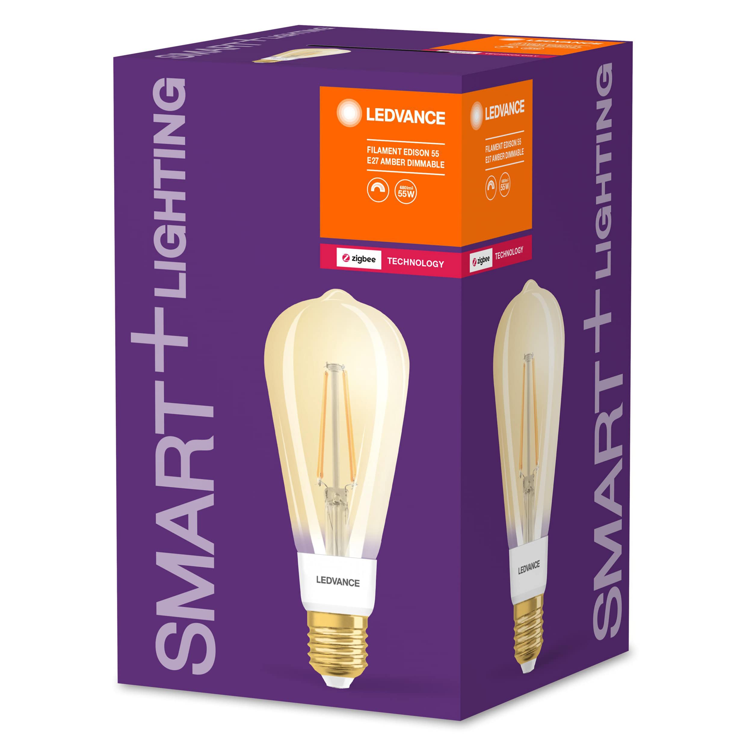 ledvance-smart-ampoule-led-connect-e-zigbee-e27-golden-edison-filament-clair-bla image 3