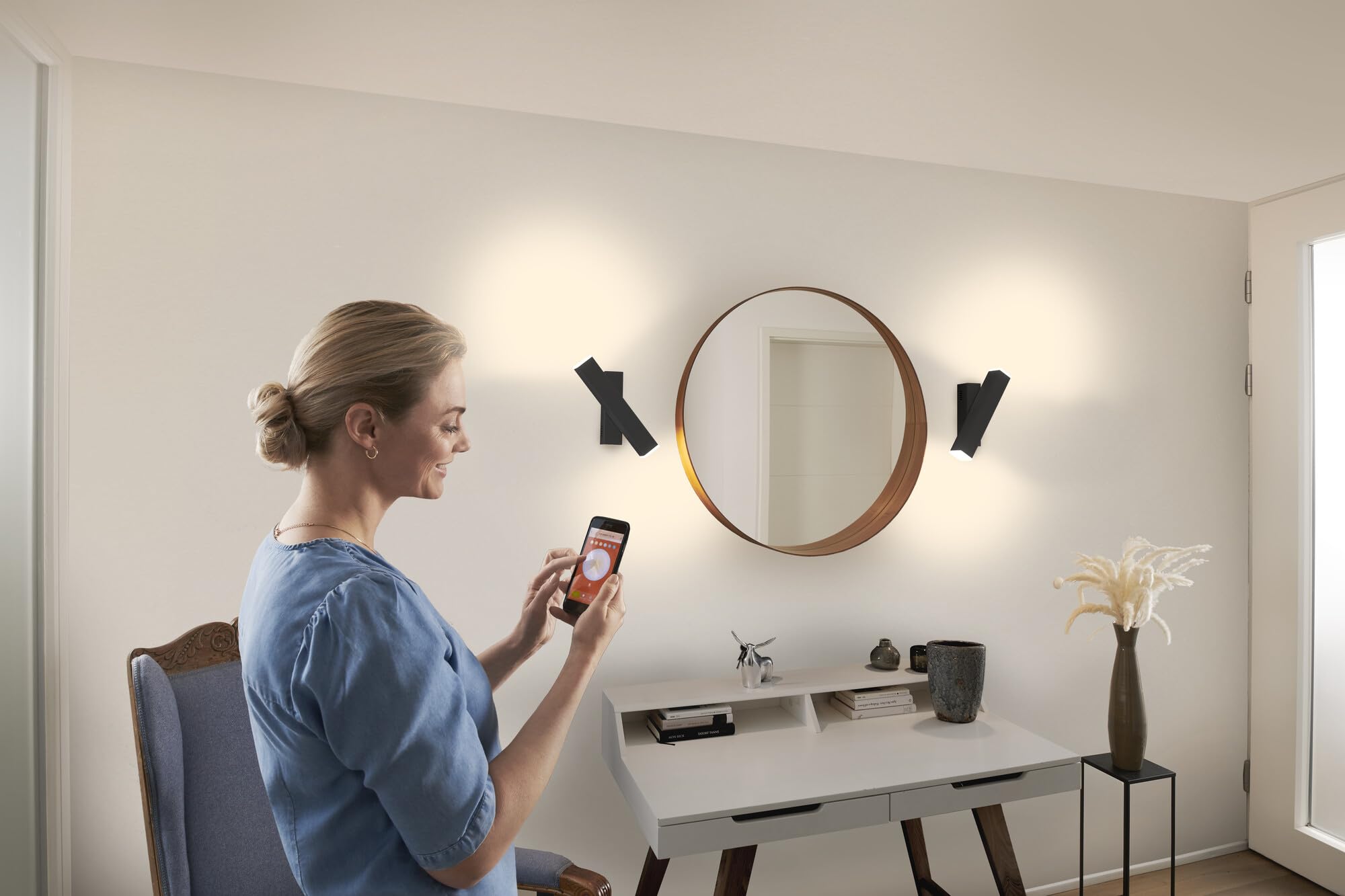 ledvance-smart-orbis-wall-cross-applique-murale-led-connect-e-wifi-dimmable-12-w image 5