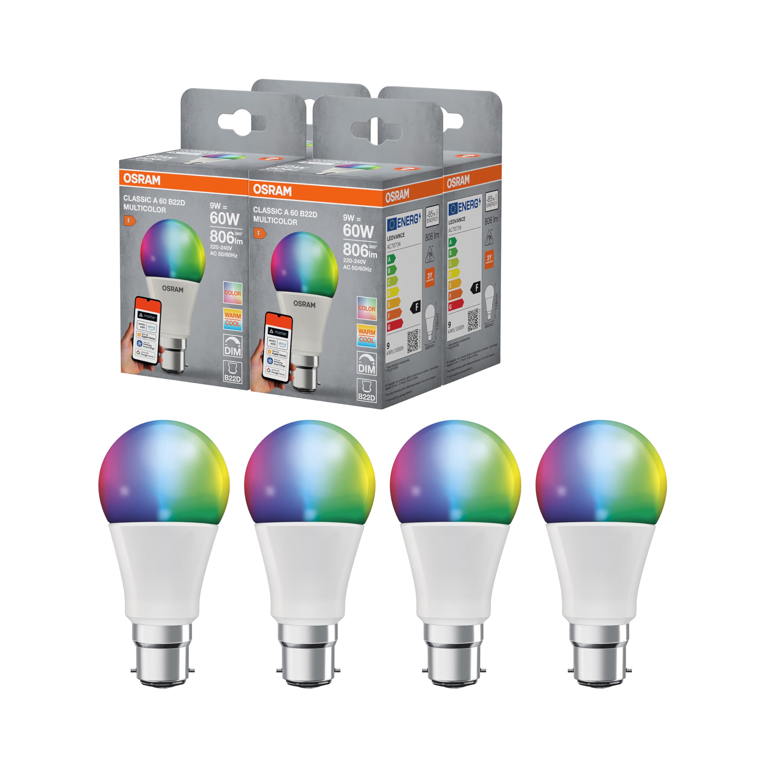 osram-smart-rgbw-lampe-led-b22d-connect-e-matter-over-wifi-16-millions-de-couleu image 1