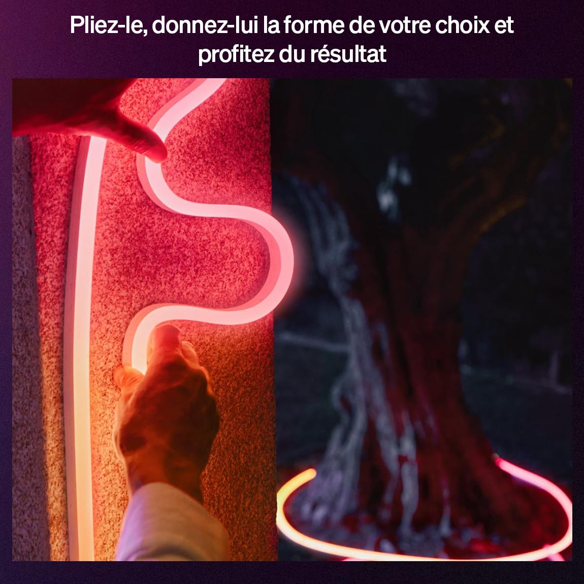 philips-hue-n-on-ruban-led-ext-rieur-5m-1100-lm-chromasync-flexible-et-courbable image 5