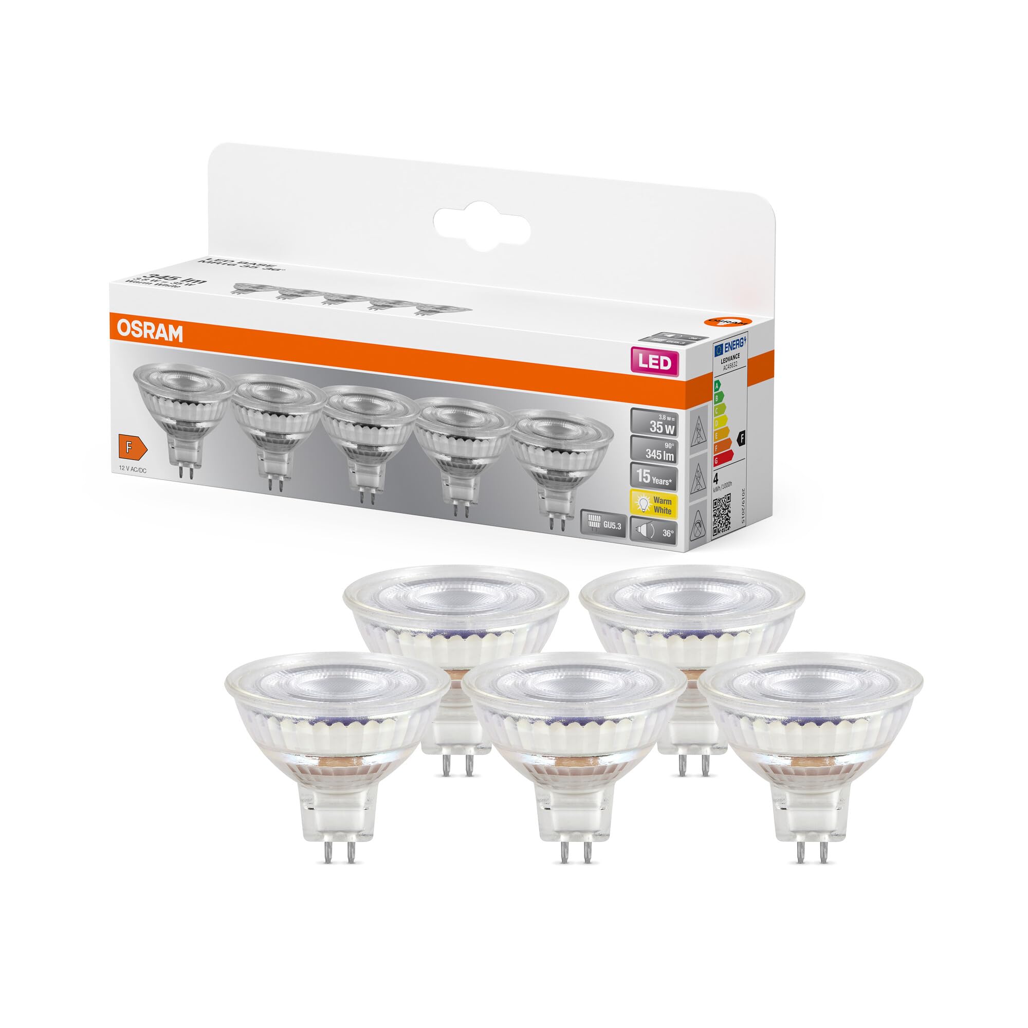 osram-led-star-reflector-gu5-3-mr16-ampoule-led-spot-345-lumens-blanc-chaud-2700 image 7