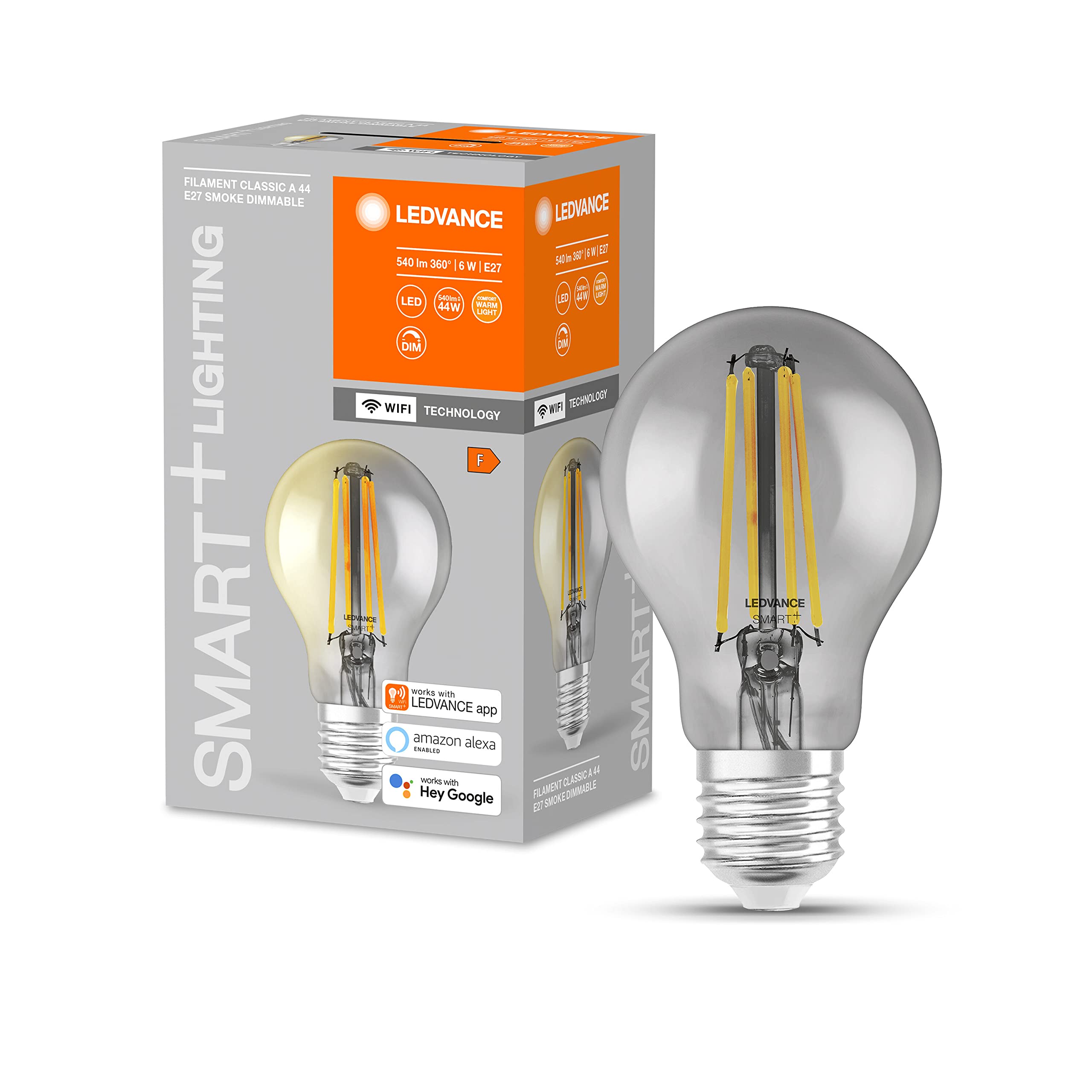 ledvance-smart-wifi-ampoule-filament-fum-forme-standard-e27-dimmable-blanc-chaud image 4