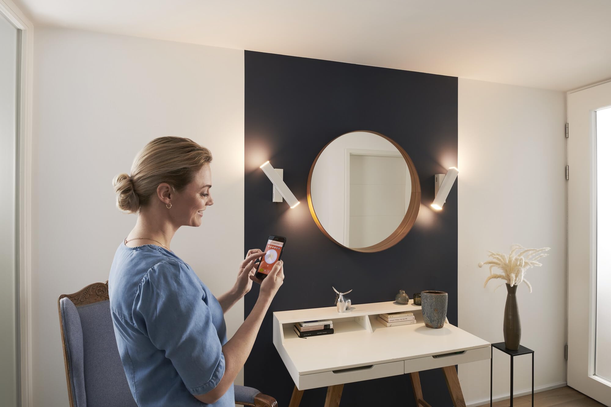 ledvance-smart-orbis-wall-cross-applique-murale-led-connect-e-wifi-dimmable-12-w image 3