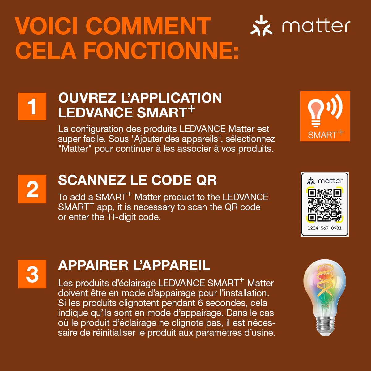 ledvance-smart-matt-led-ampoule-globe-vintage-e27-matter-rgb-blanc-tunable-2700- image 2