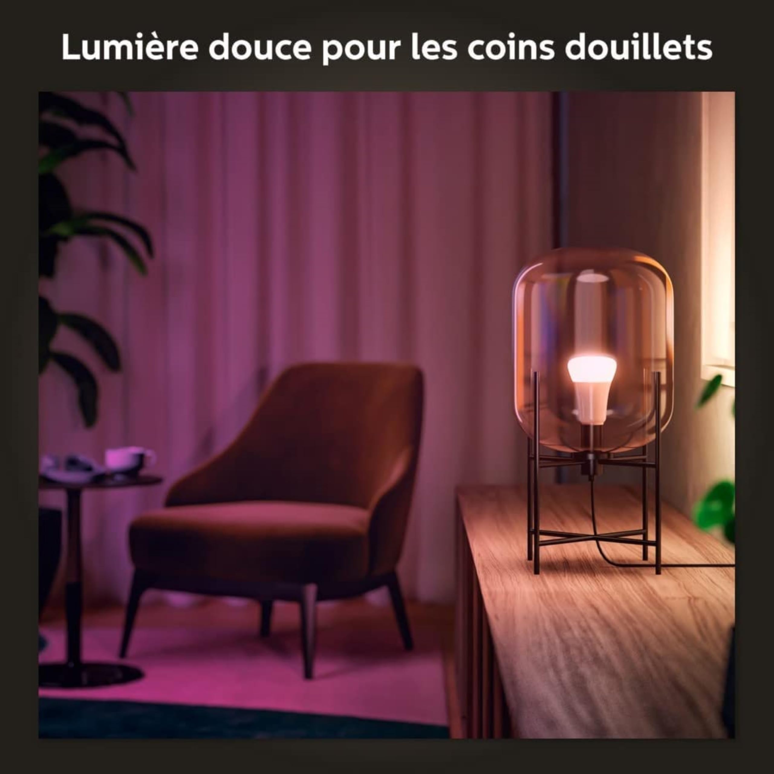 philips-hue-white-color-ambiance-pack-de-2-ampoules-led-connect-es-e27-800-lm-qu image 8