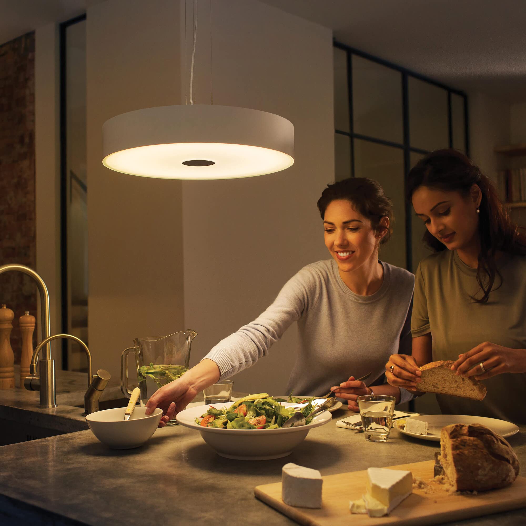 philips-hue-white-ambiance-fair-suspension-led-39w-luminaire-suspendu-blanc-d-am image 4