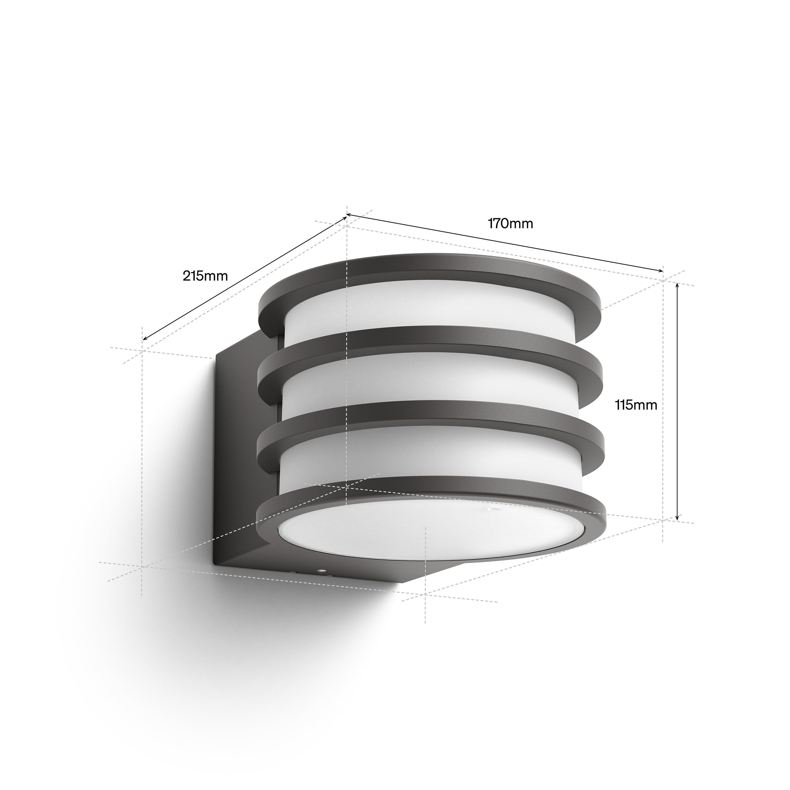 philips-hue-lucca-applique-murale-ext-rieure-led-blanc-et-multicolore-1100-lm-am image 8