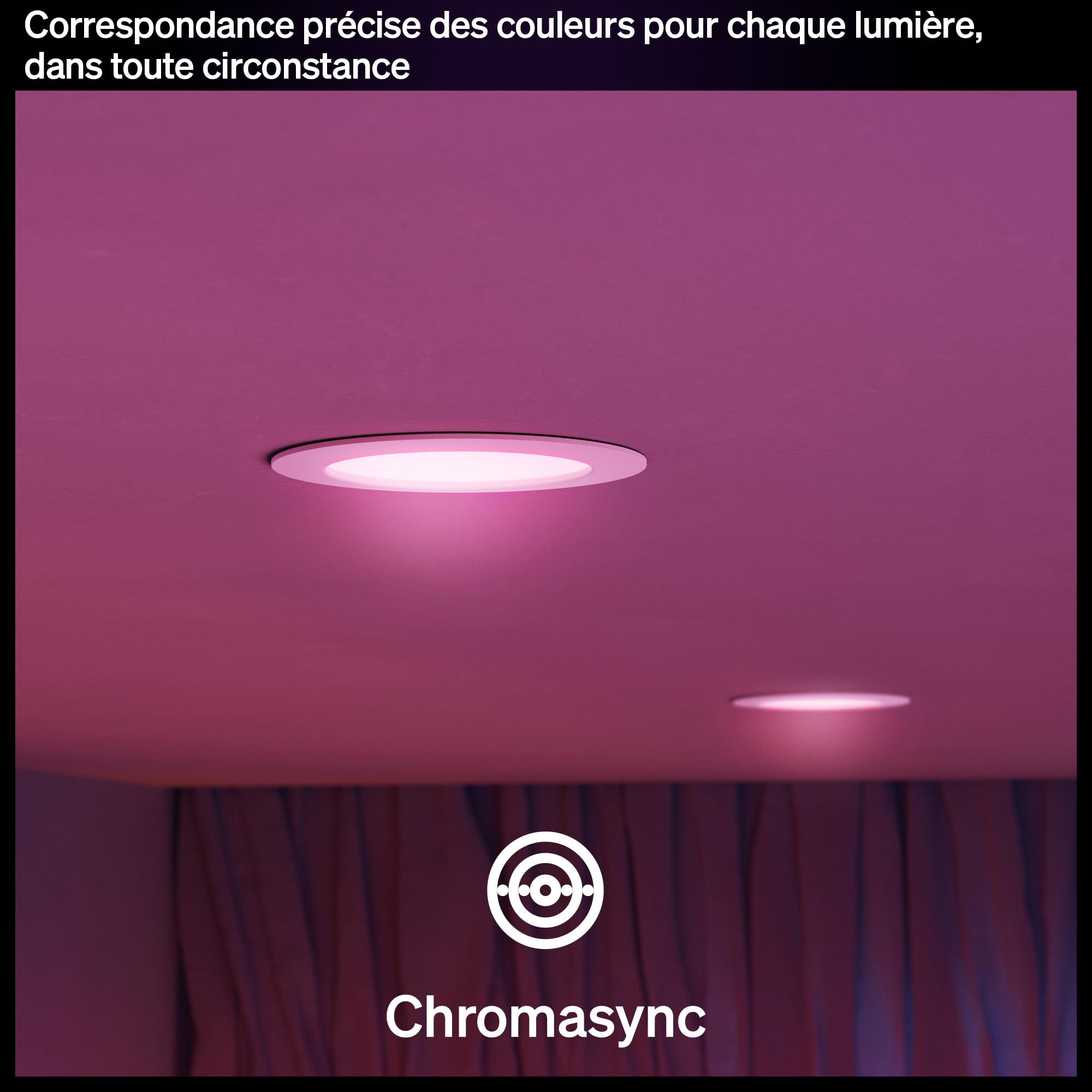 philips-hue-slim-downlight-spot-encastrable-led-170-mm-1500-lm-spectre-complet-1 image 7