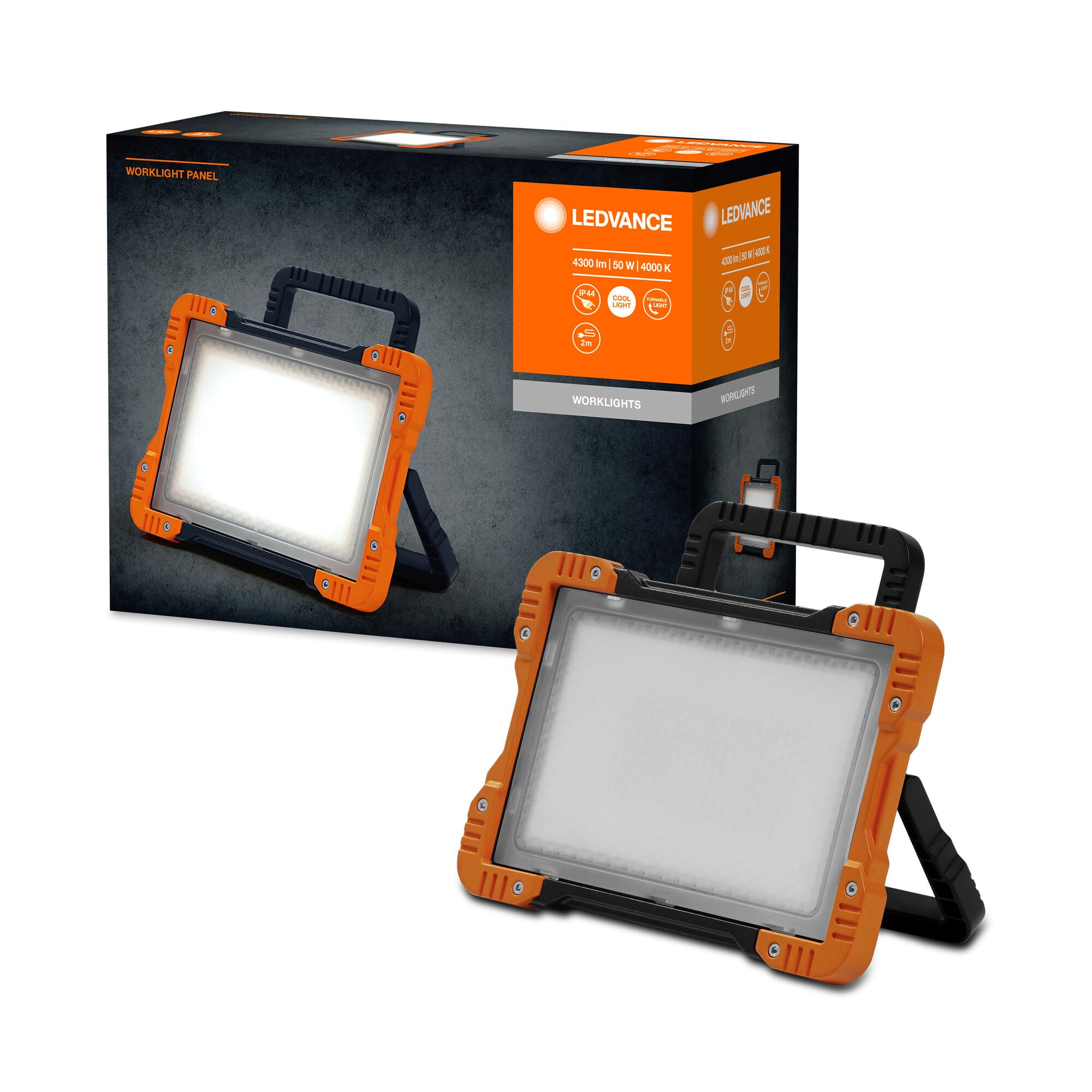 ledvance-endura-flood-projecteur-led-de-chantier-2x50w-sur-tr-pied-aluminium-gri image 6