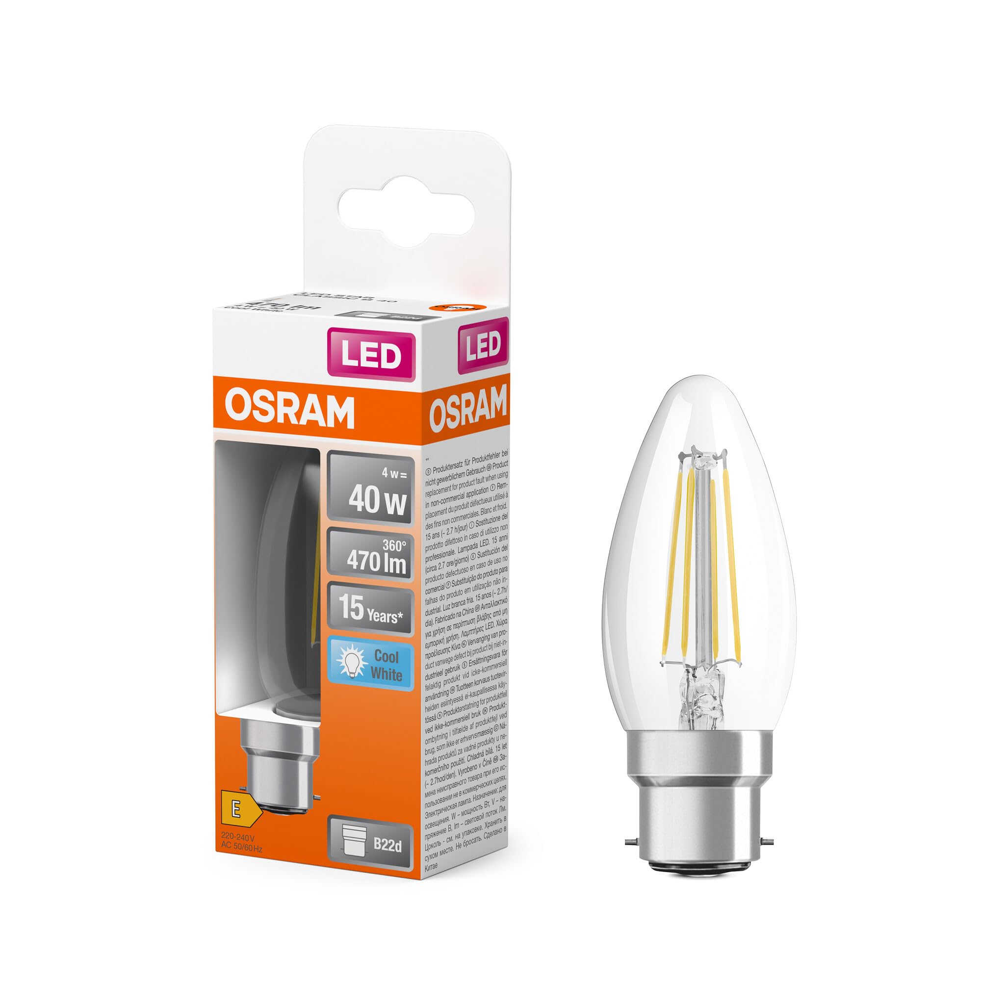 ledvance-osram-led-star-classic-b25-ampoule-led-filament-clair-forme-bougie-culo image 4