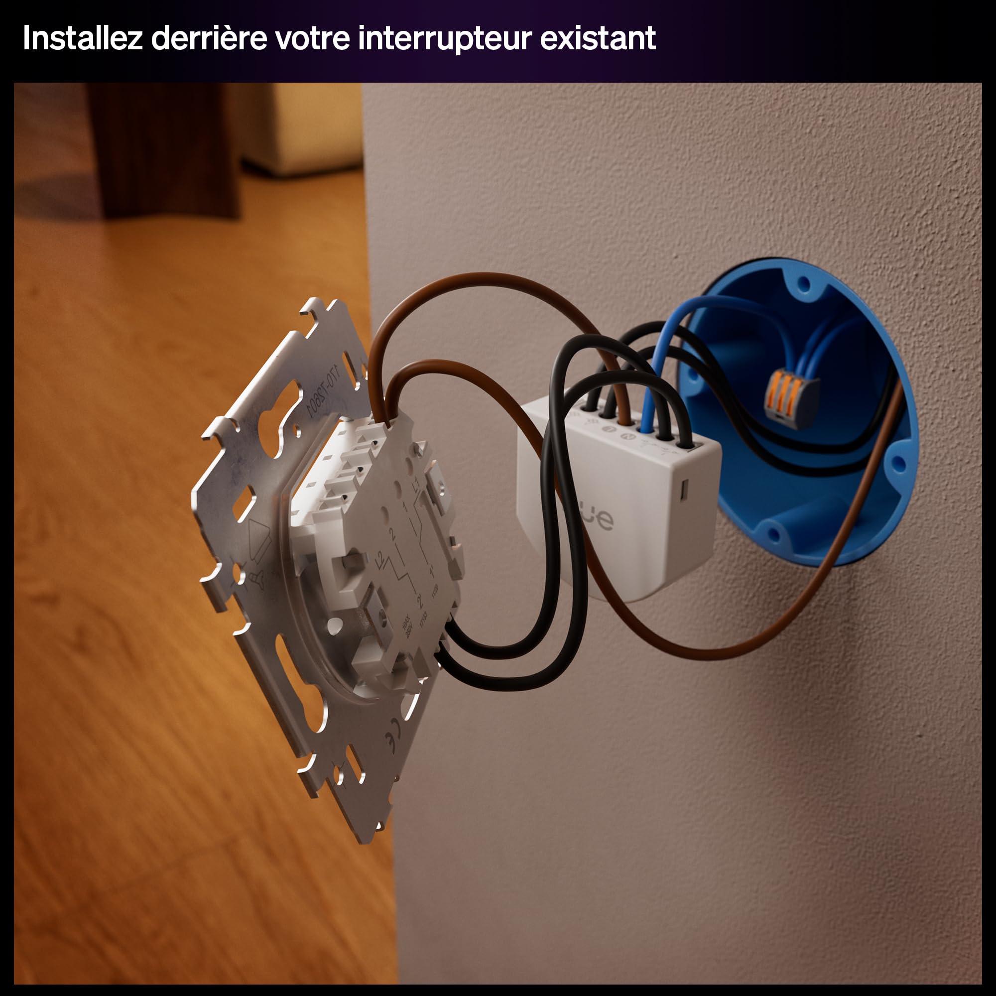philips-hue-commutateur-filaire-2-canaux-interrupteur-on-off-connect-pour-lampes image 6