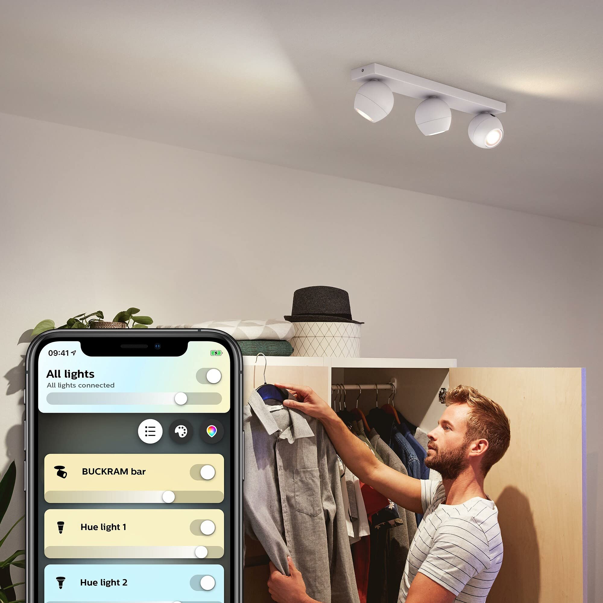philips-hue-white-ambiance-buckram-spot-barre-tube-3x5-5-w-led-connect-blanc-50- image 5
