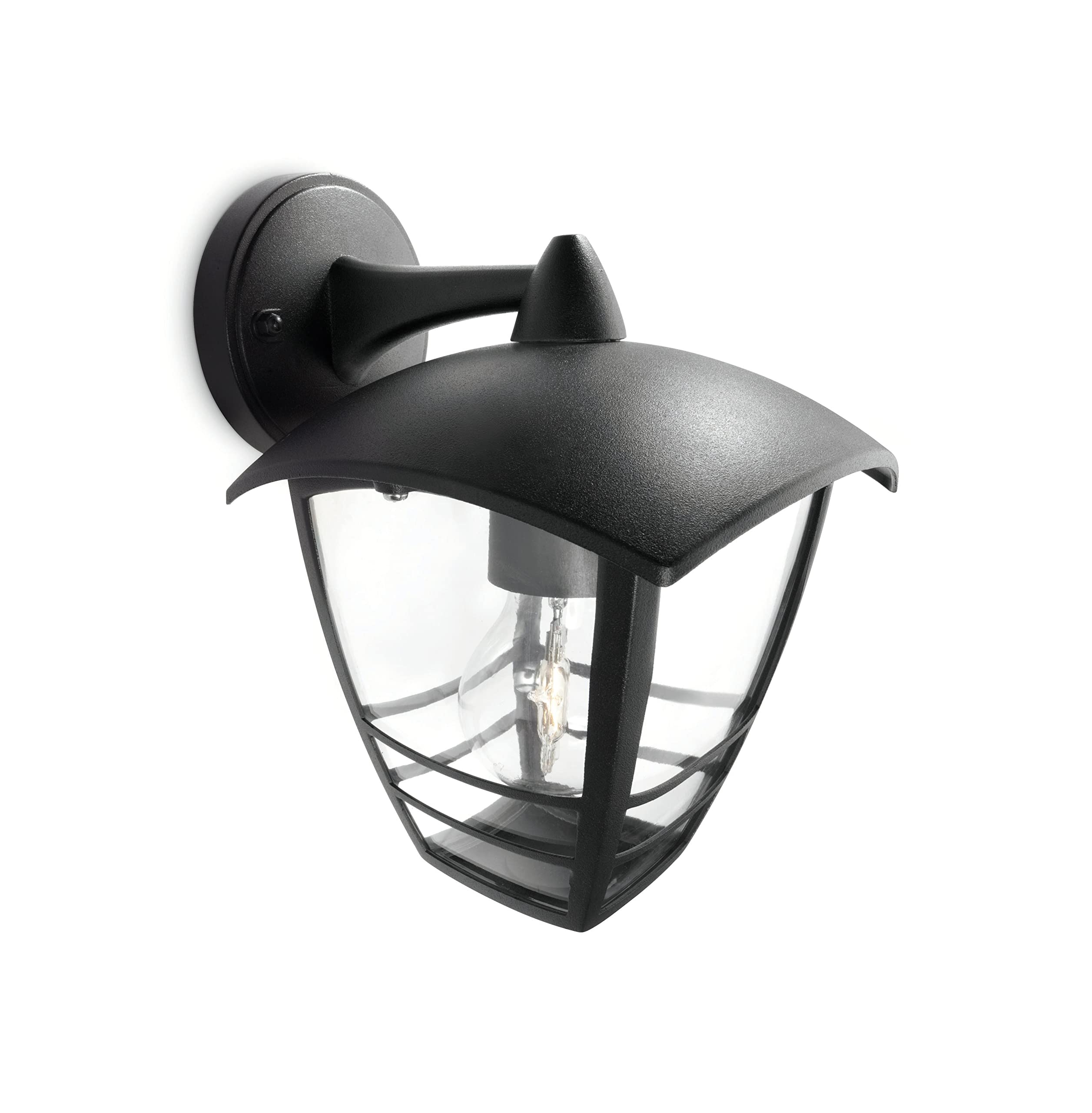 philips-hue-creek-applique-murale-d-ext-rieur-orientable-vers-le-bas-noir-e27-hu image 2