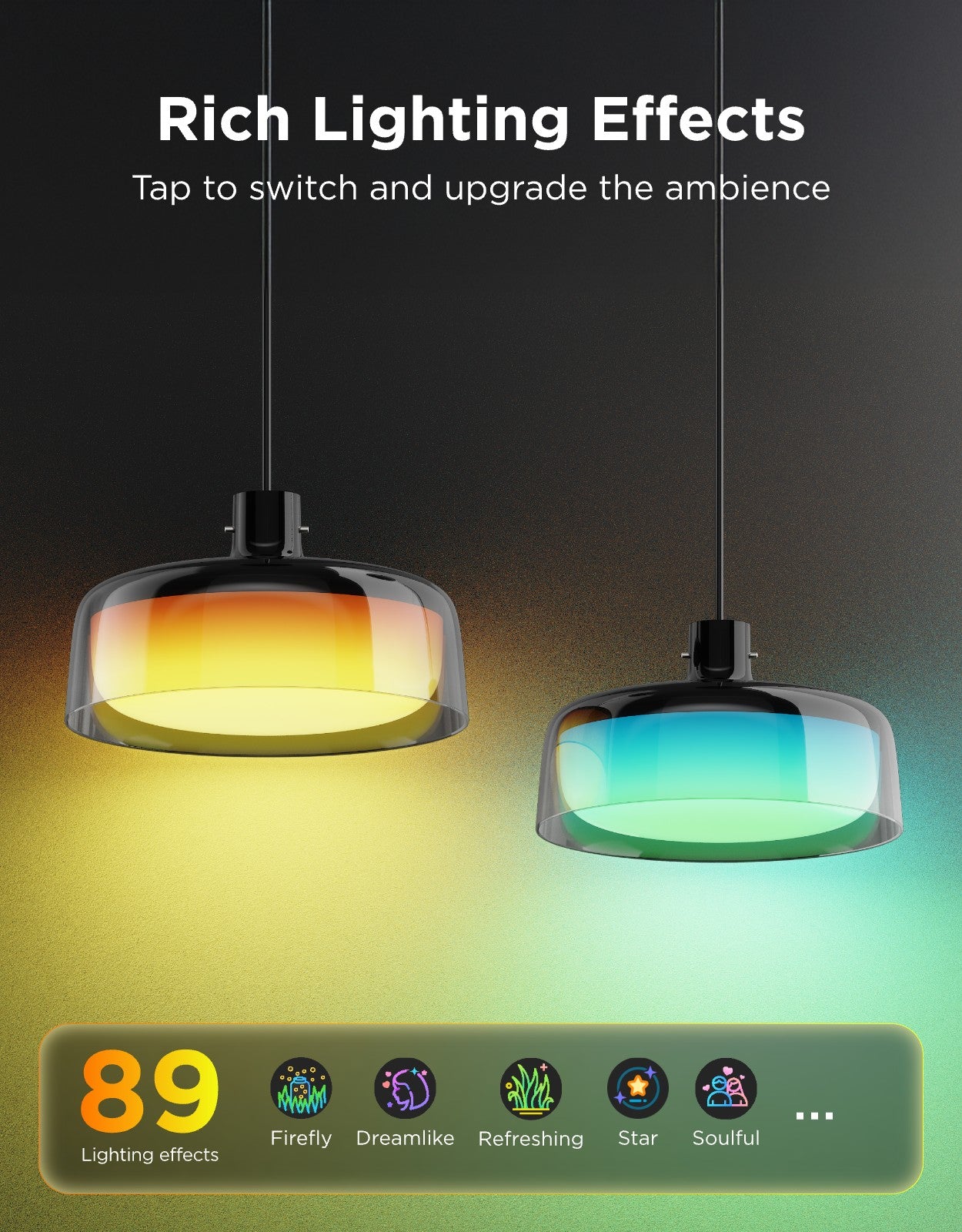 govee-pendant-light-suspension-lumineuse-intelligente-avec-ceinture-led-360-troi image 5